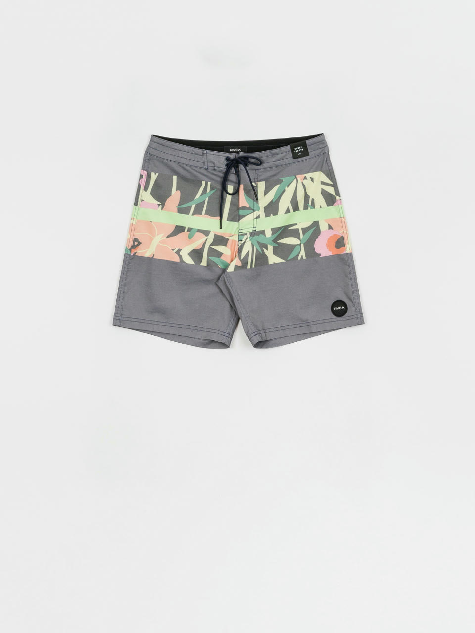 RVCA Westport Print Trunk Boardshort (moody blue)