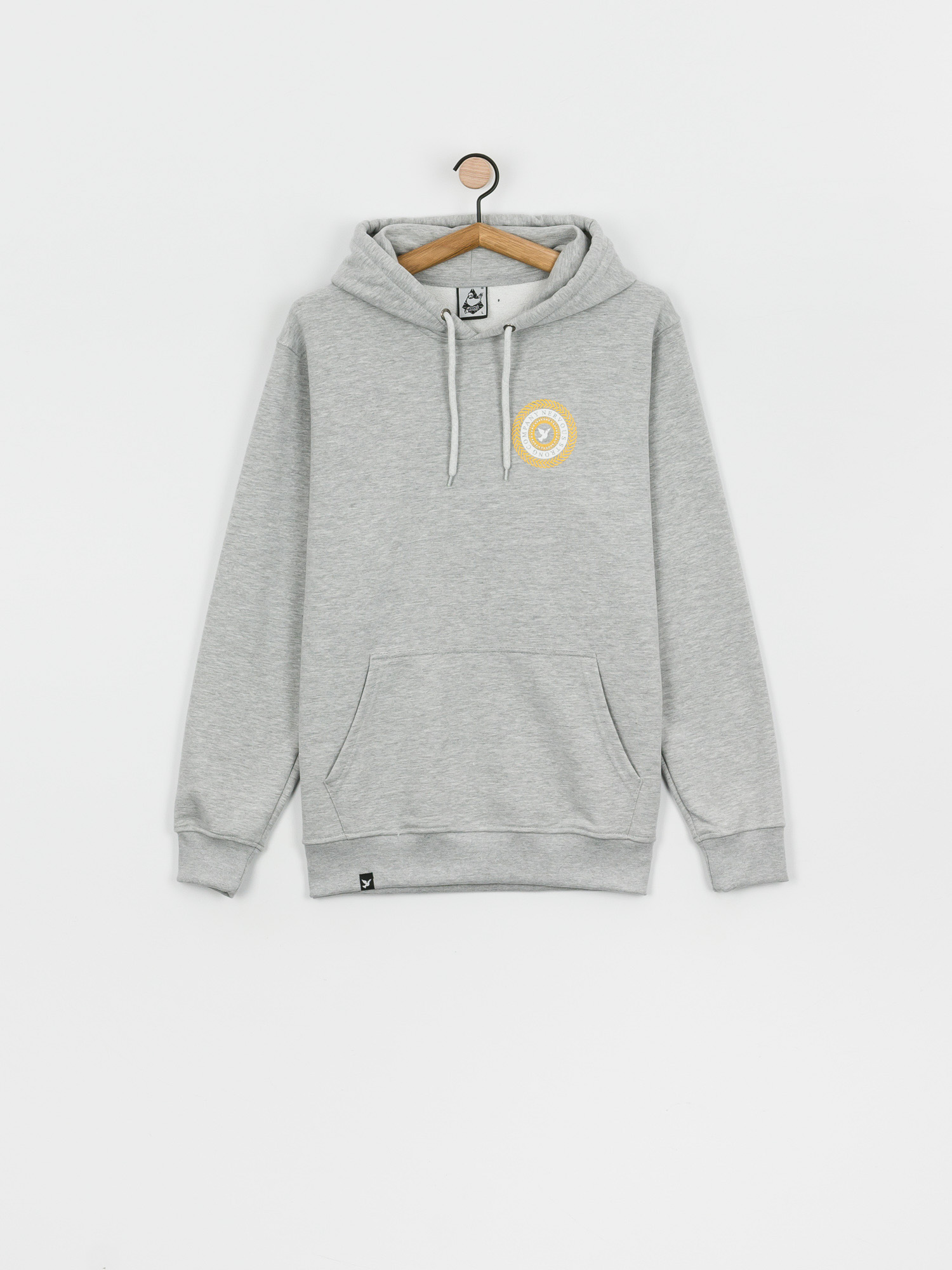 Nervous Swirl HD Kapucnis pulóver (grey)