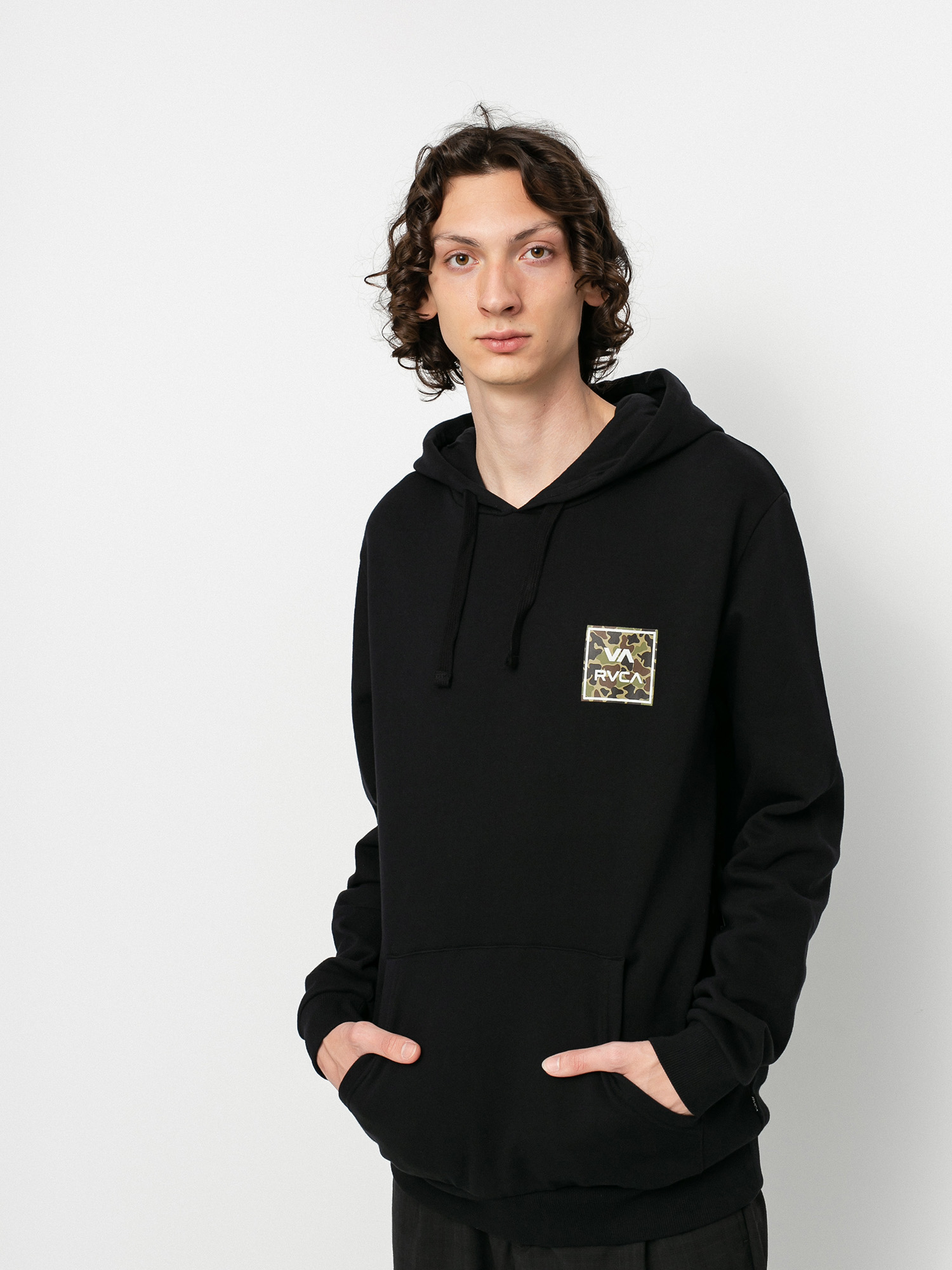 RVCA Va All The Ways Multl HD Kapucnis pulóver (camo)