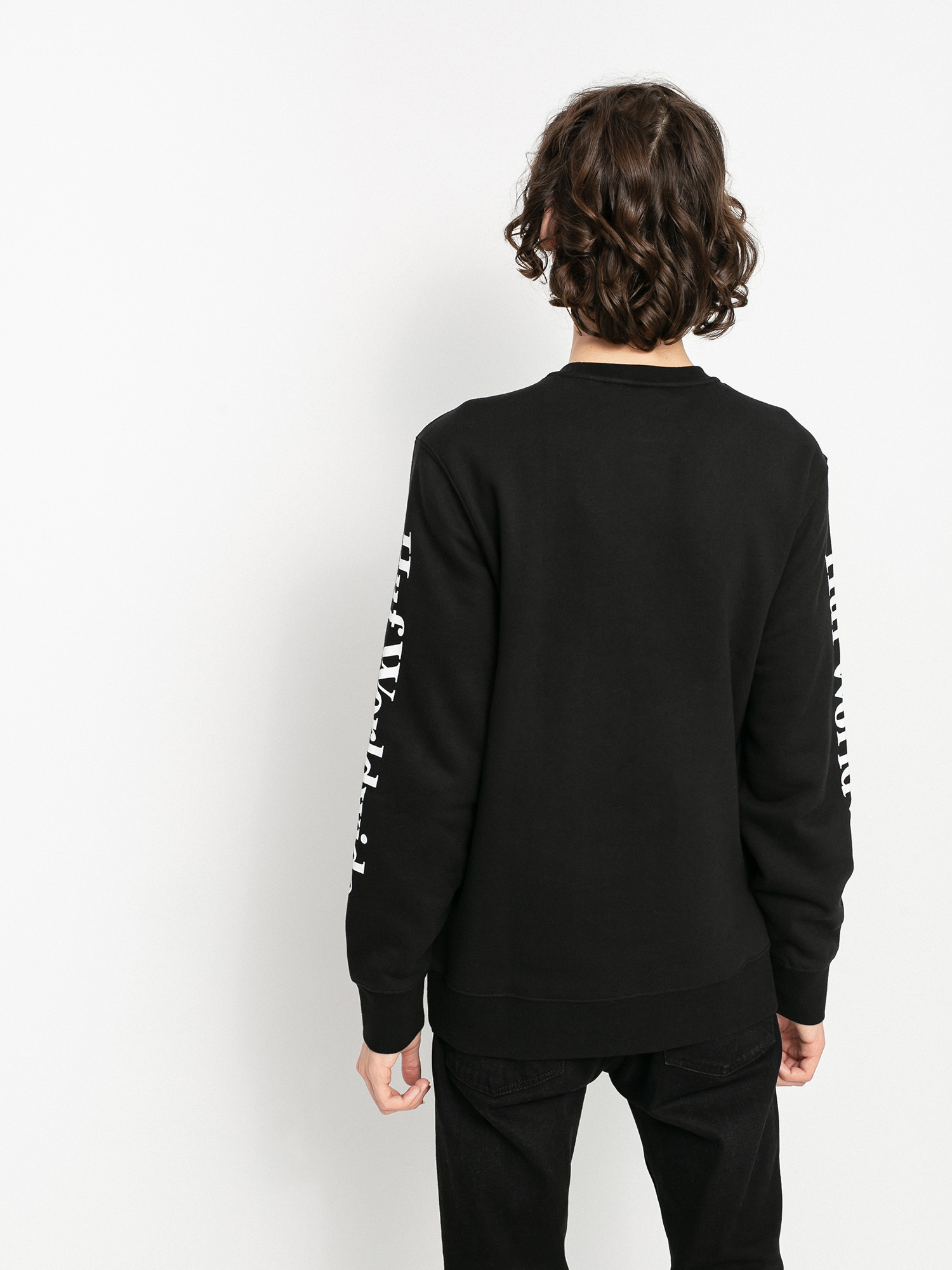 HUF Essentials Domestic Pulóver (black)