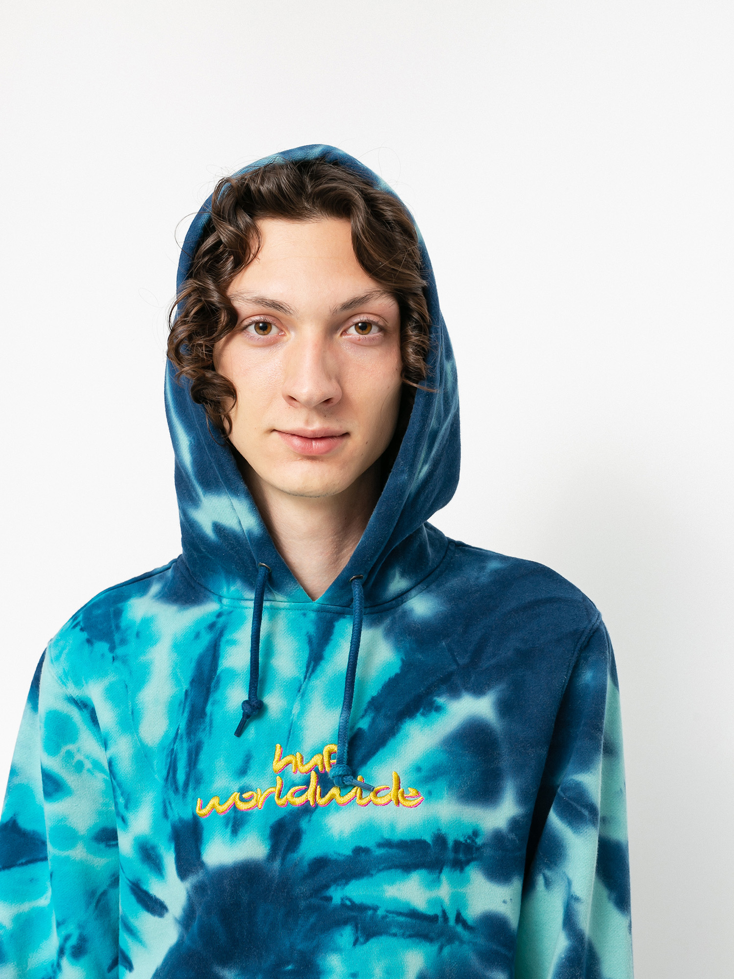 HUF Chemistry HD Kapucnis pulóver (navy blazer)