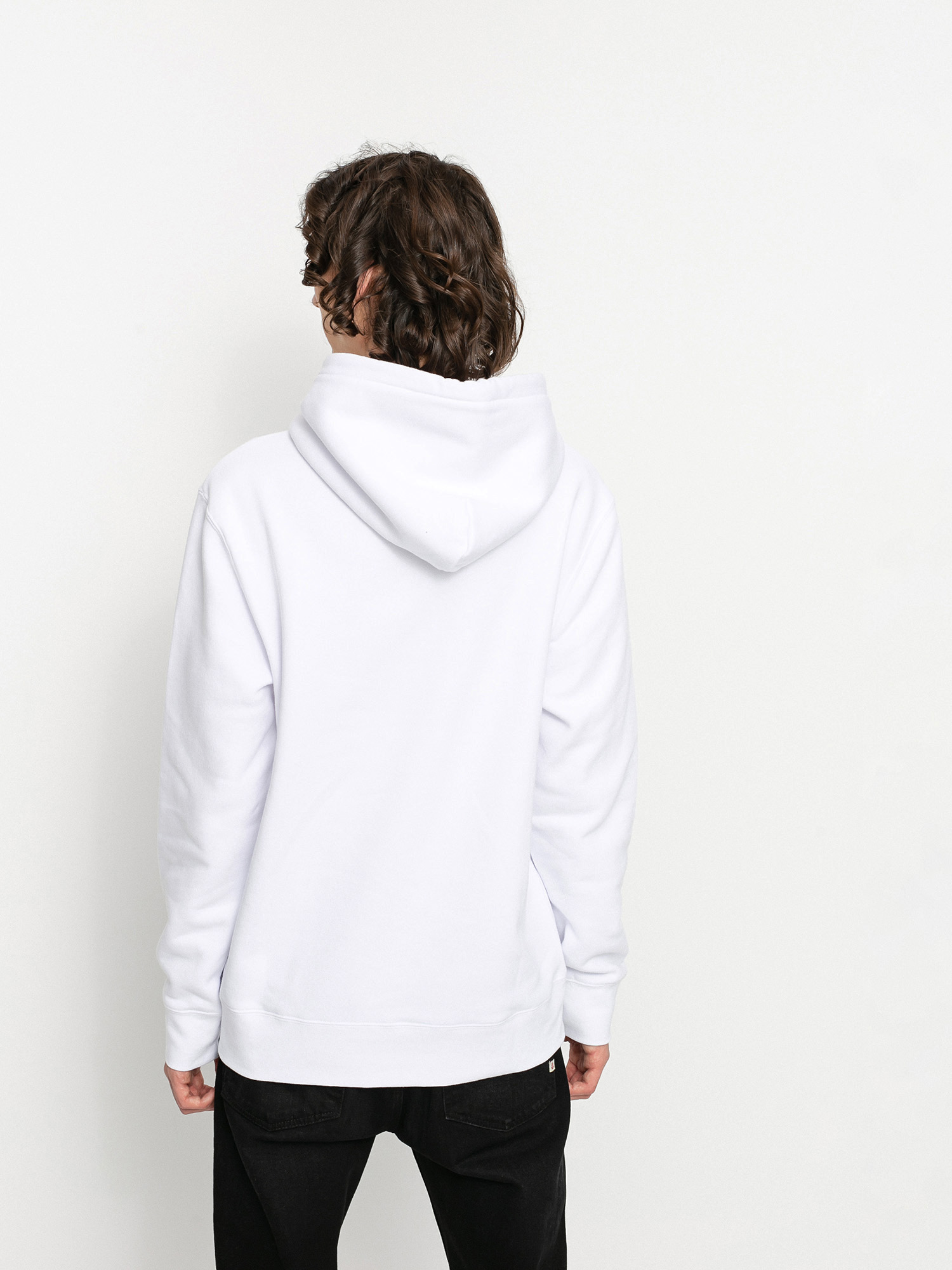 HUF Mix Box Logo HD Kapucnis pulóver (white)