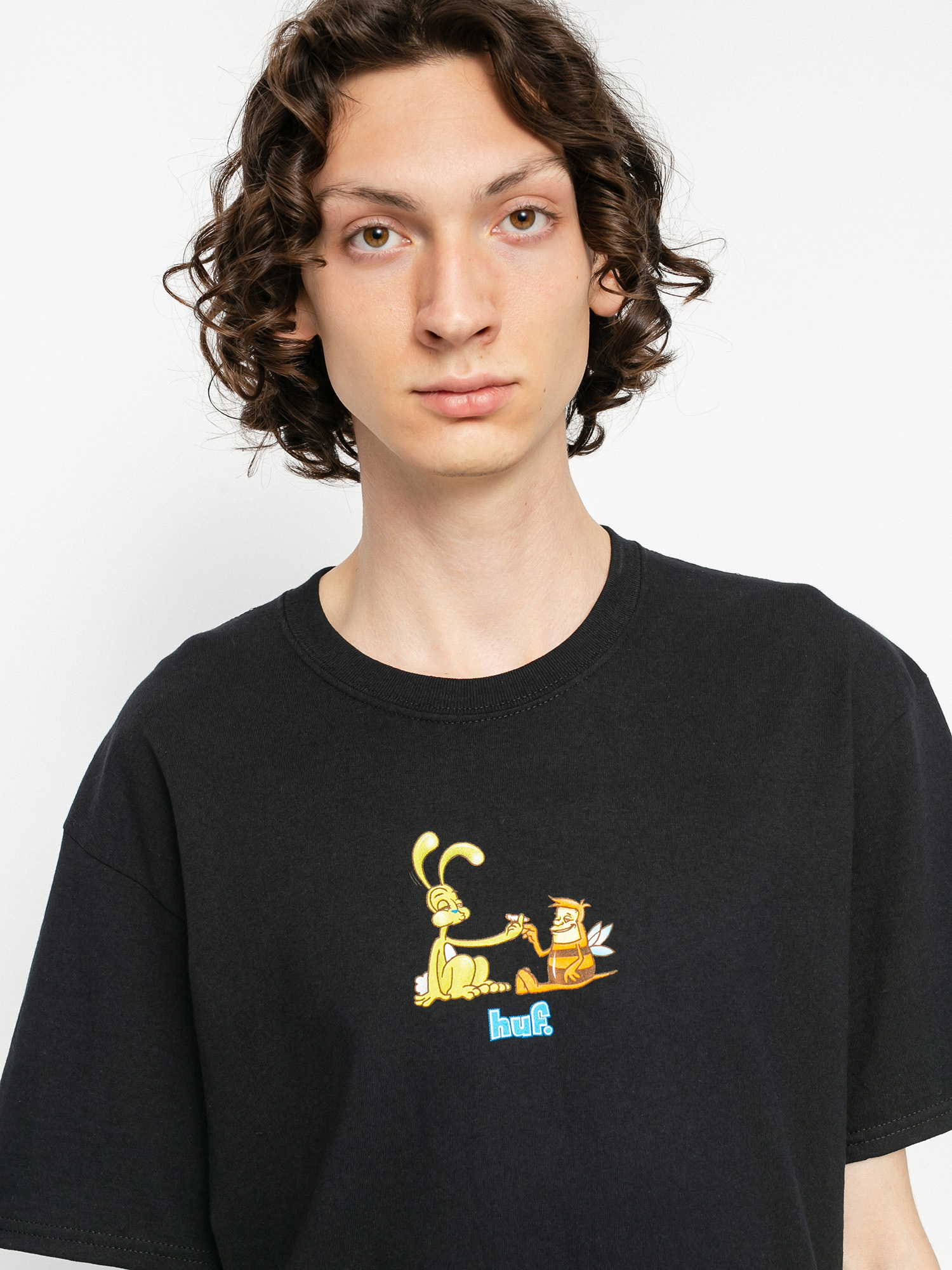 HUF Best Friends Ujjatlan felső (black)