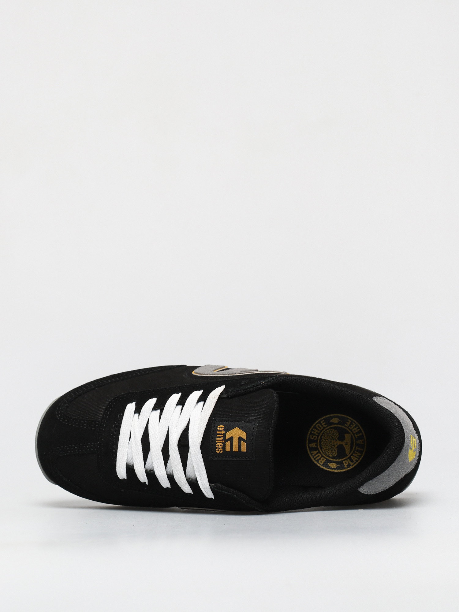 Etnies Lo Cut II Ls Cipők (black/grey/yellow)
