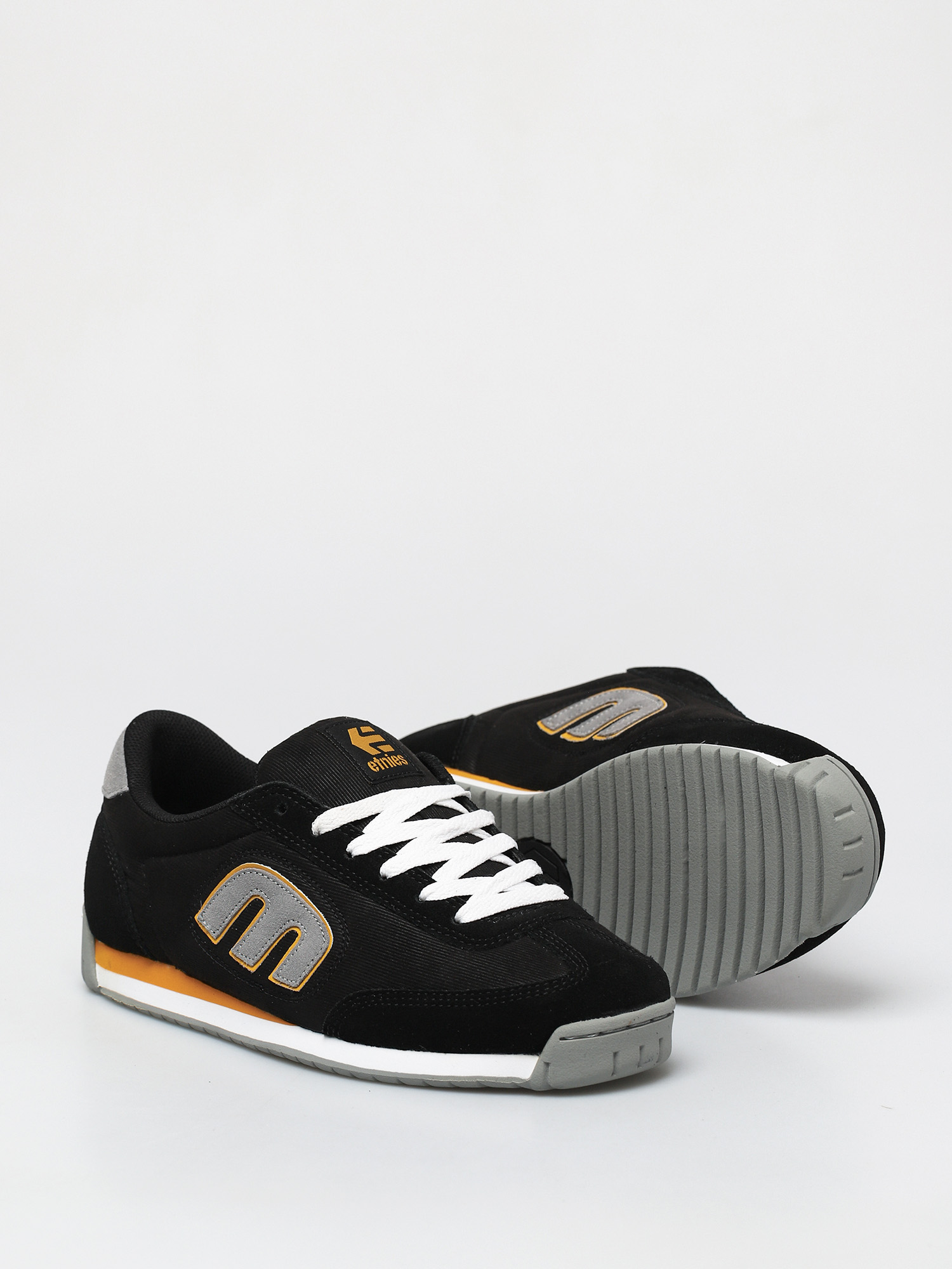 Etnies Lo Cut II Ls Cipők (black/grey/yellow)