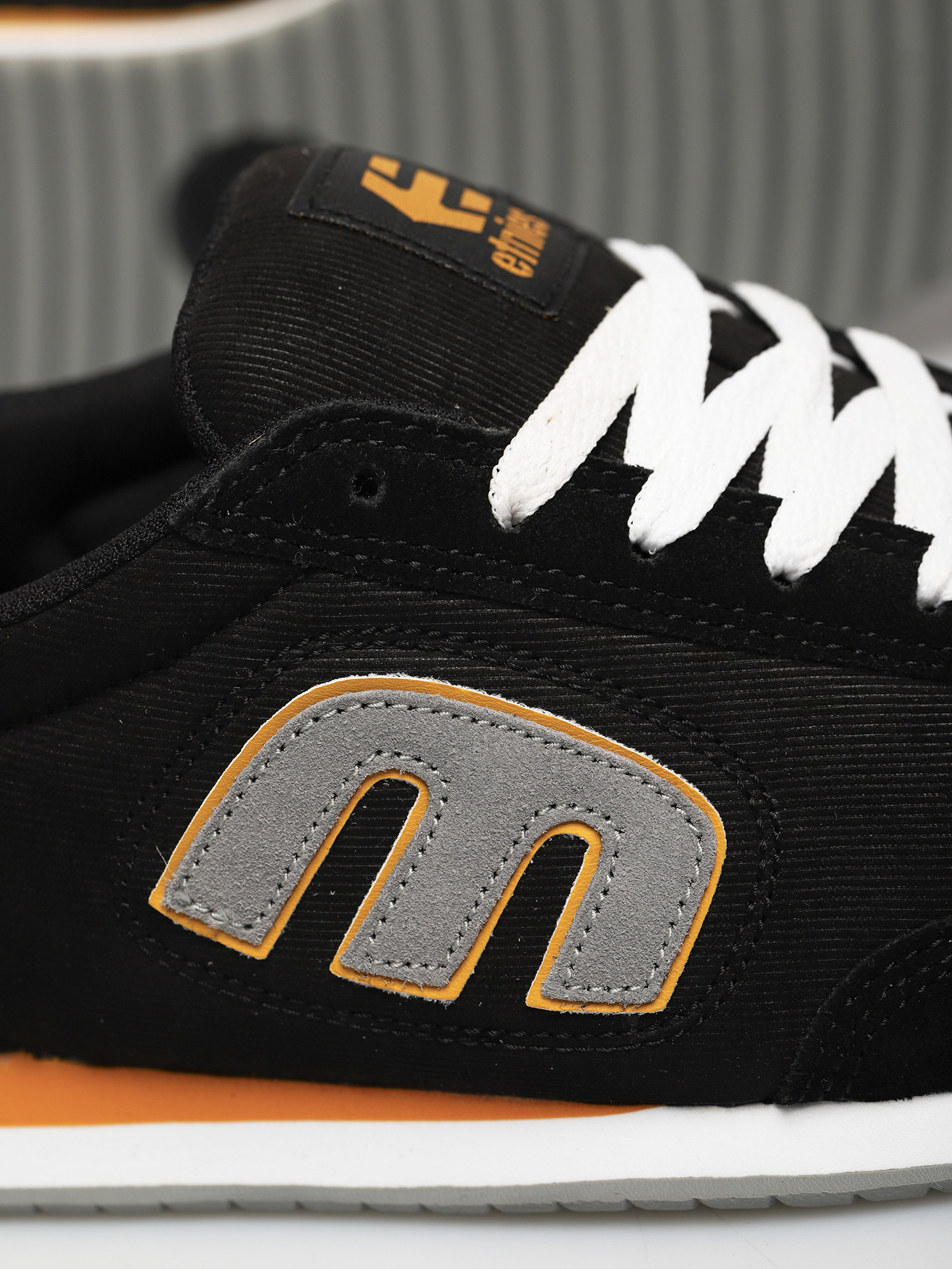 Etnies Lo Cut II Ls Cipők (black/grey/yellow)