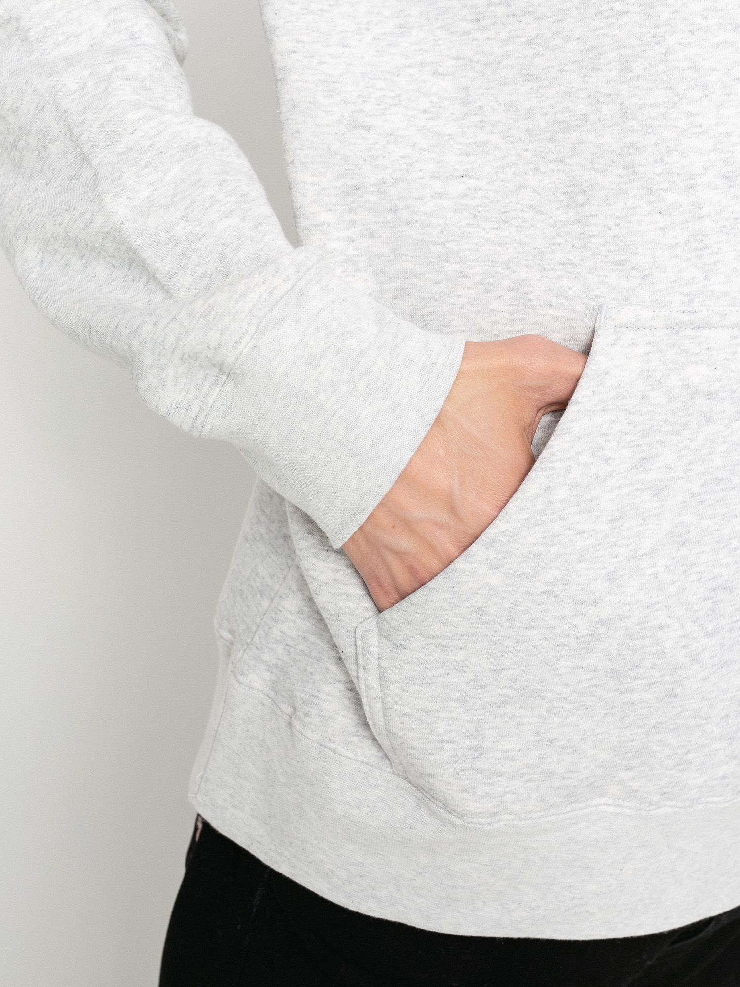 HUF Essentials TT HD Kapucnis pulóver (athletic heather)