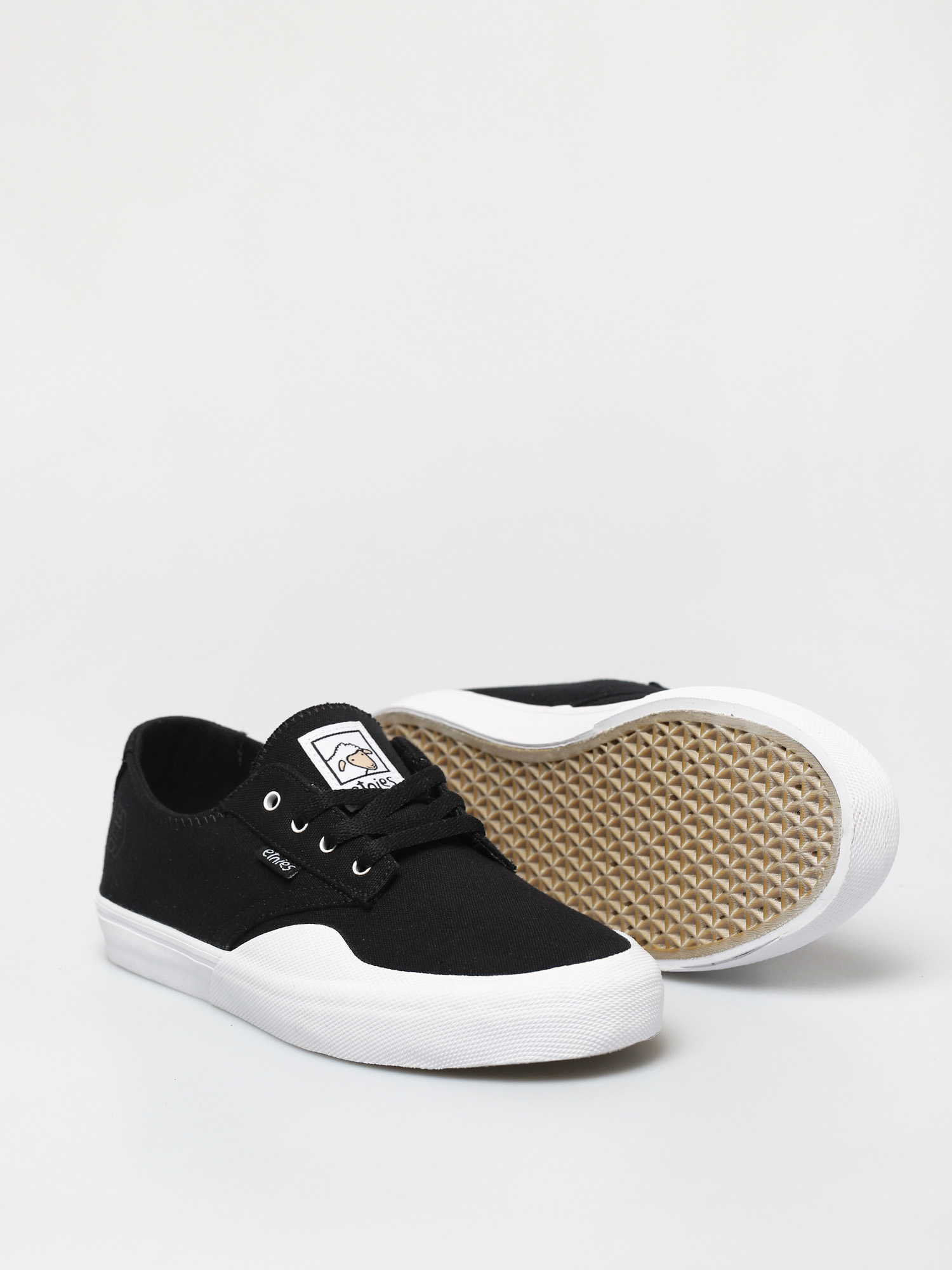 Etnies Jameson Vulc Ls X Sheep Cipők (black/white/gum)