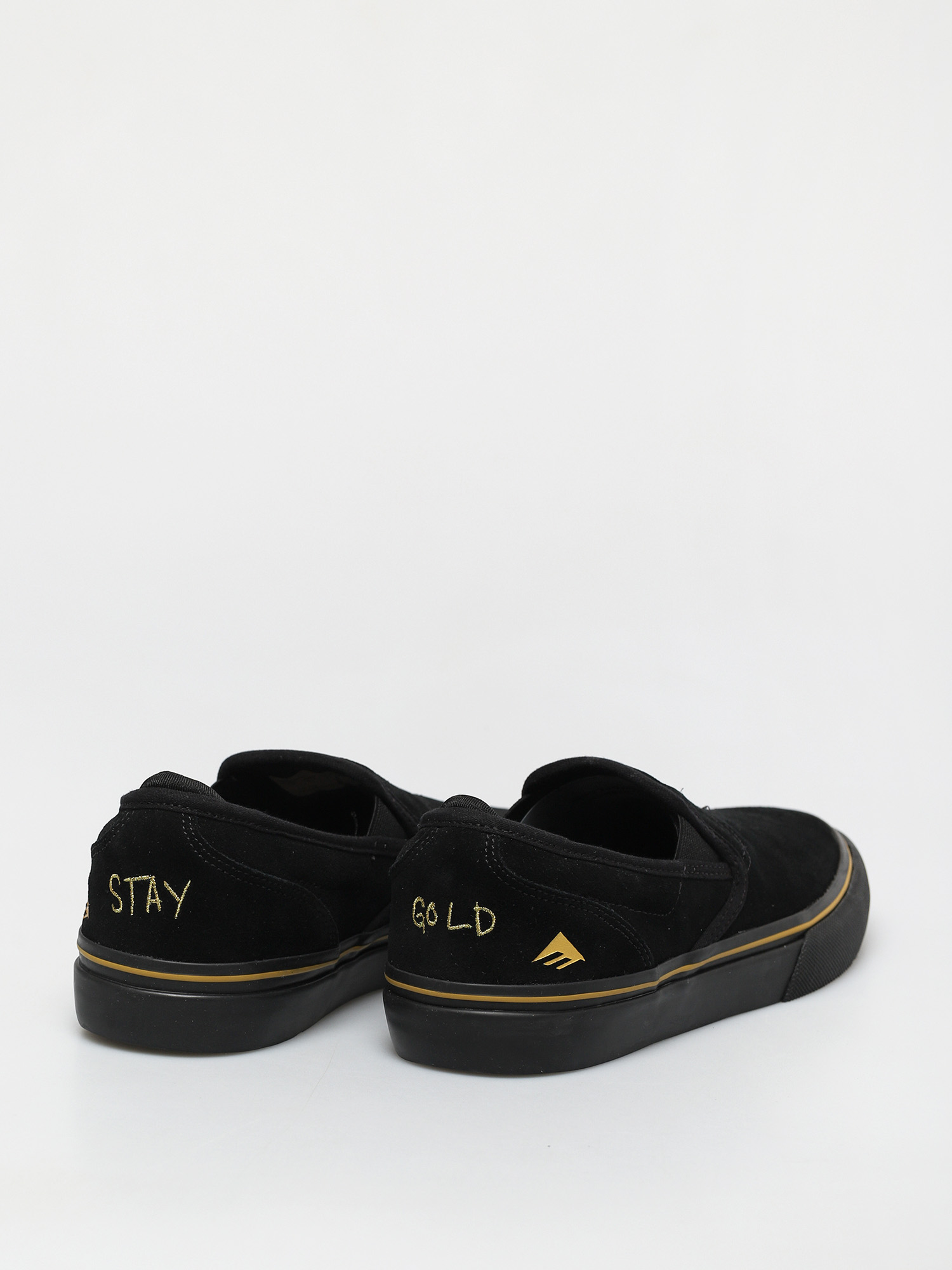 Emerica Wino G6 Slip On Cipők (black/gold)
