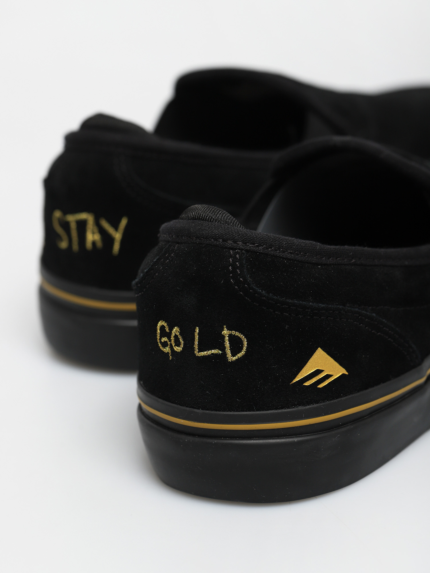 Emerica Wino G6 Slip On Cipők (black/gold)