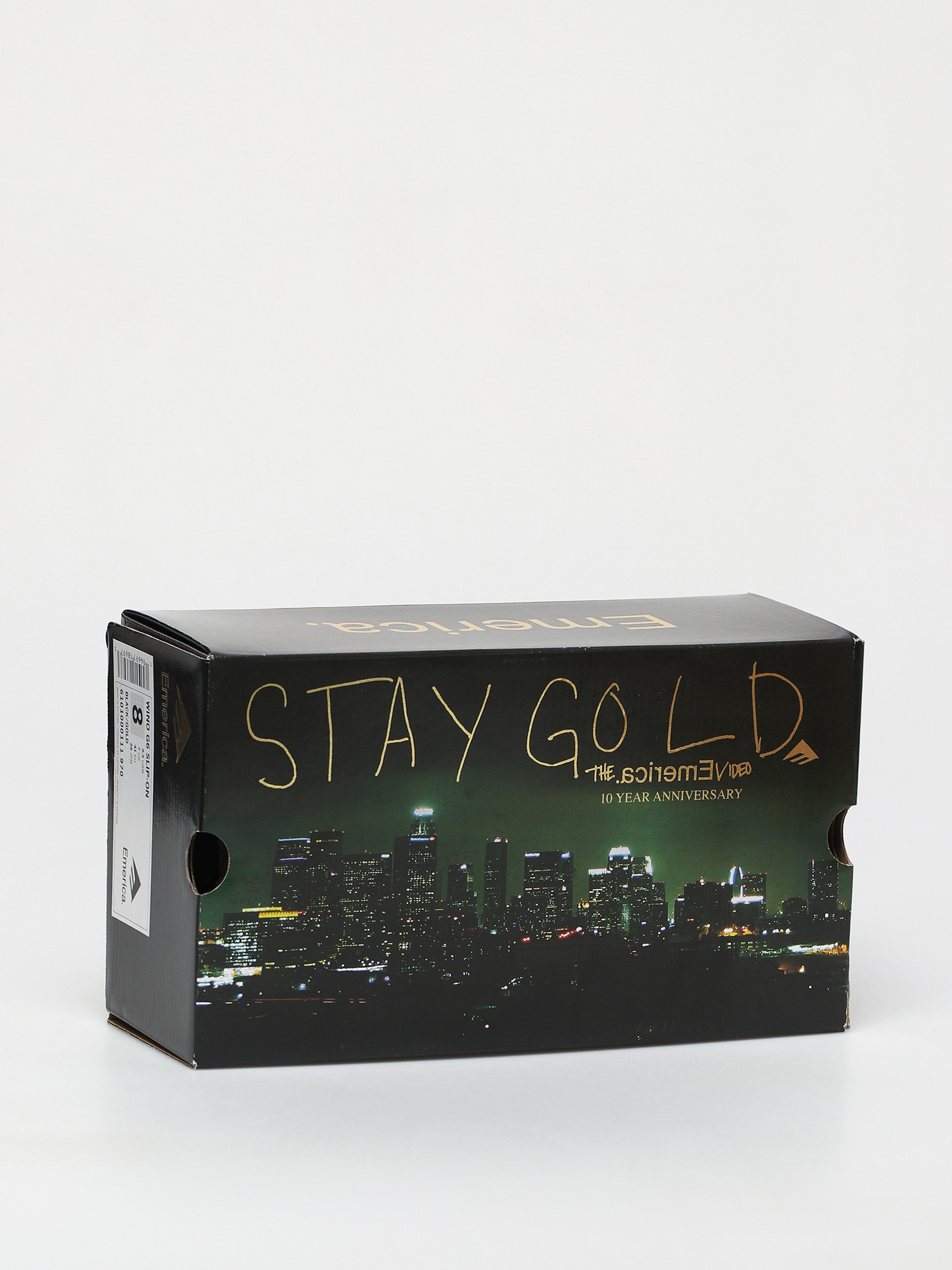 Emerica Wino G6 Slip On Cipők (black/gold)