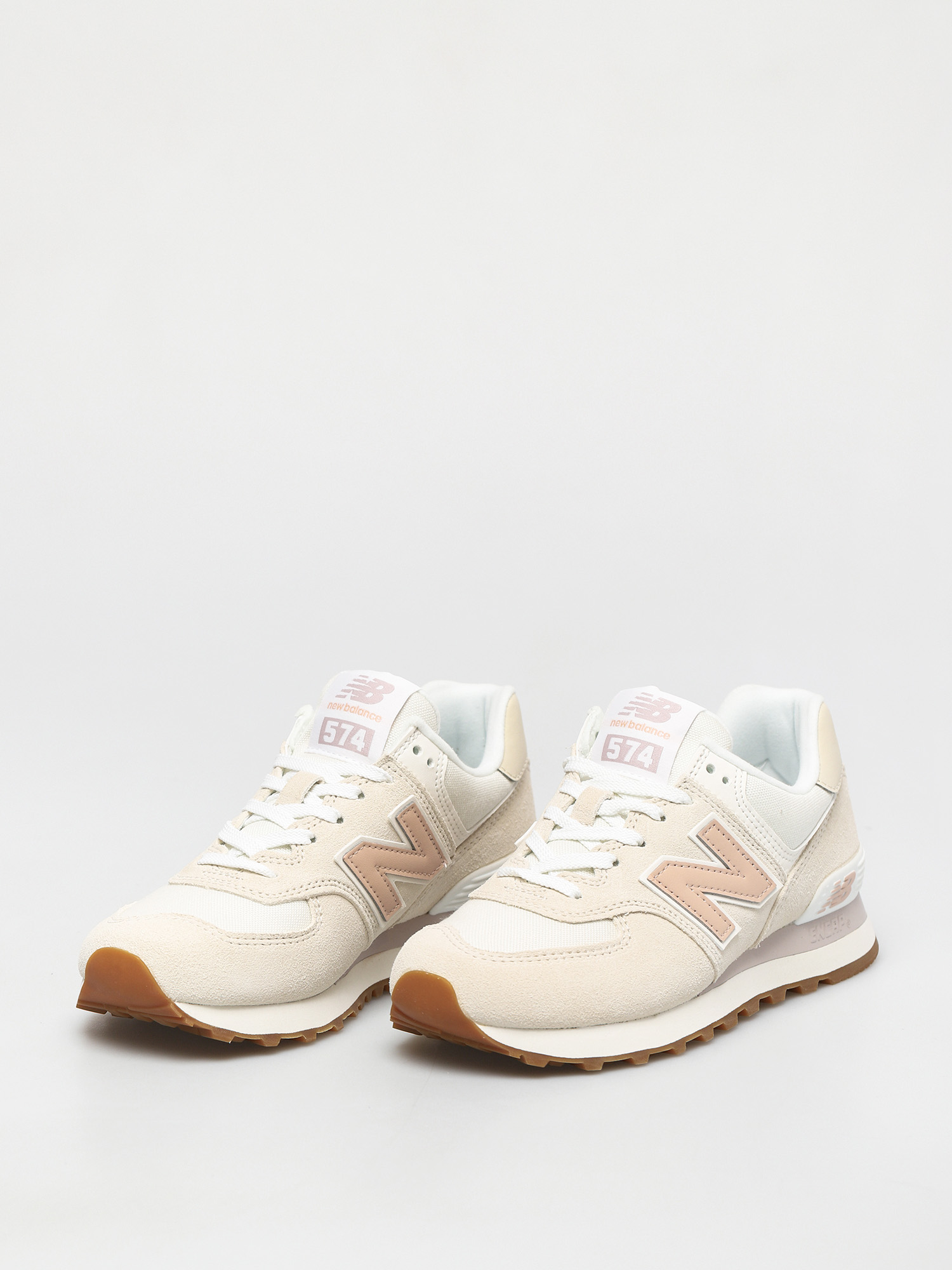 new balance 574 cashmere with light cliff grey