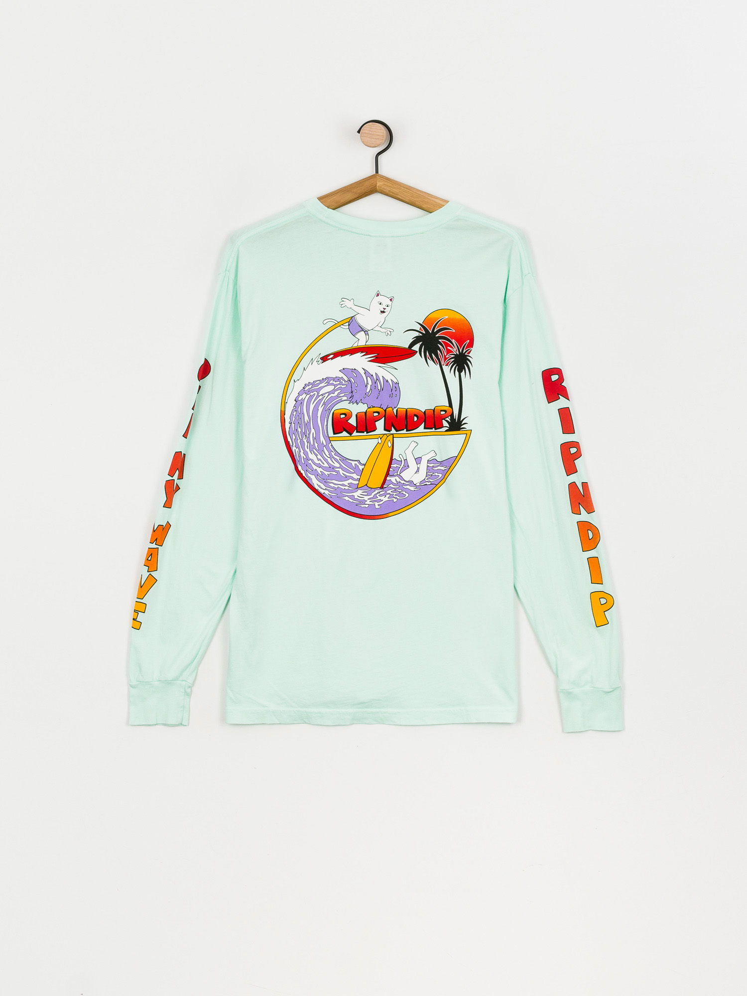 RipNDip Off My Wave Hosszú ujjú felső (aqua)