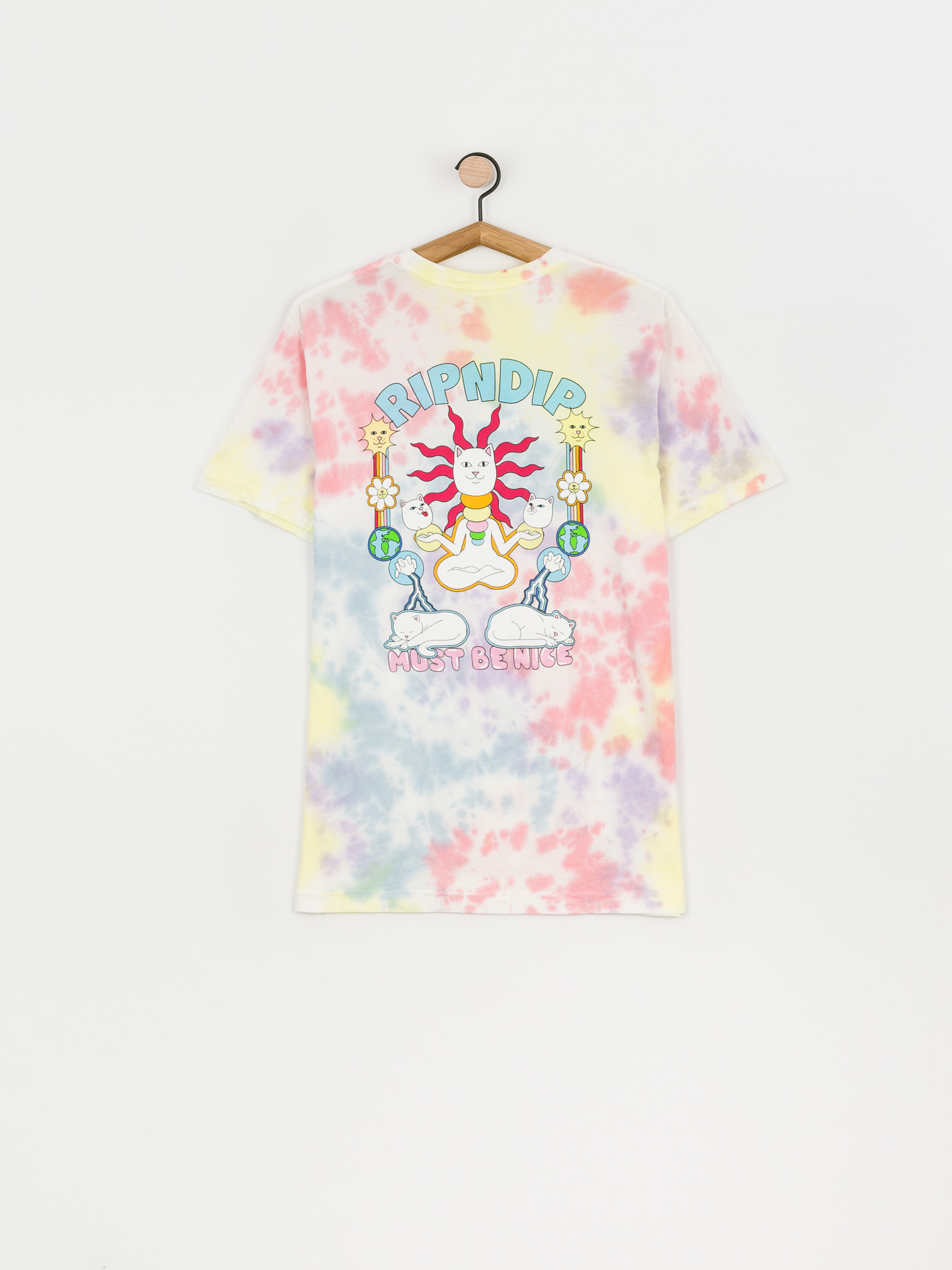 RipNDip Etheral póló (peach & lavender tie dye)