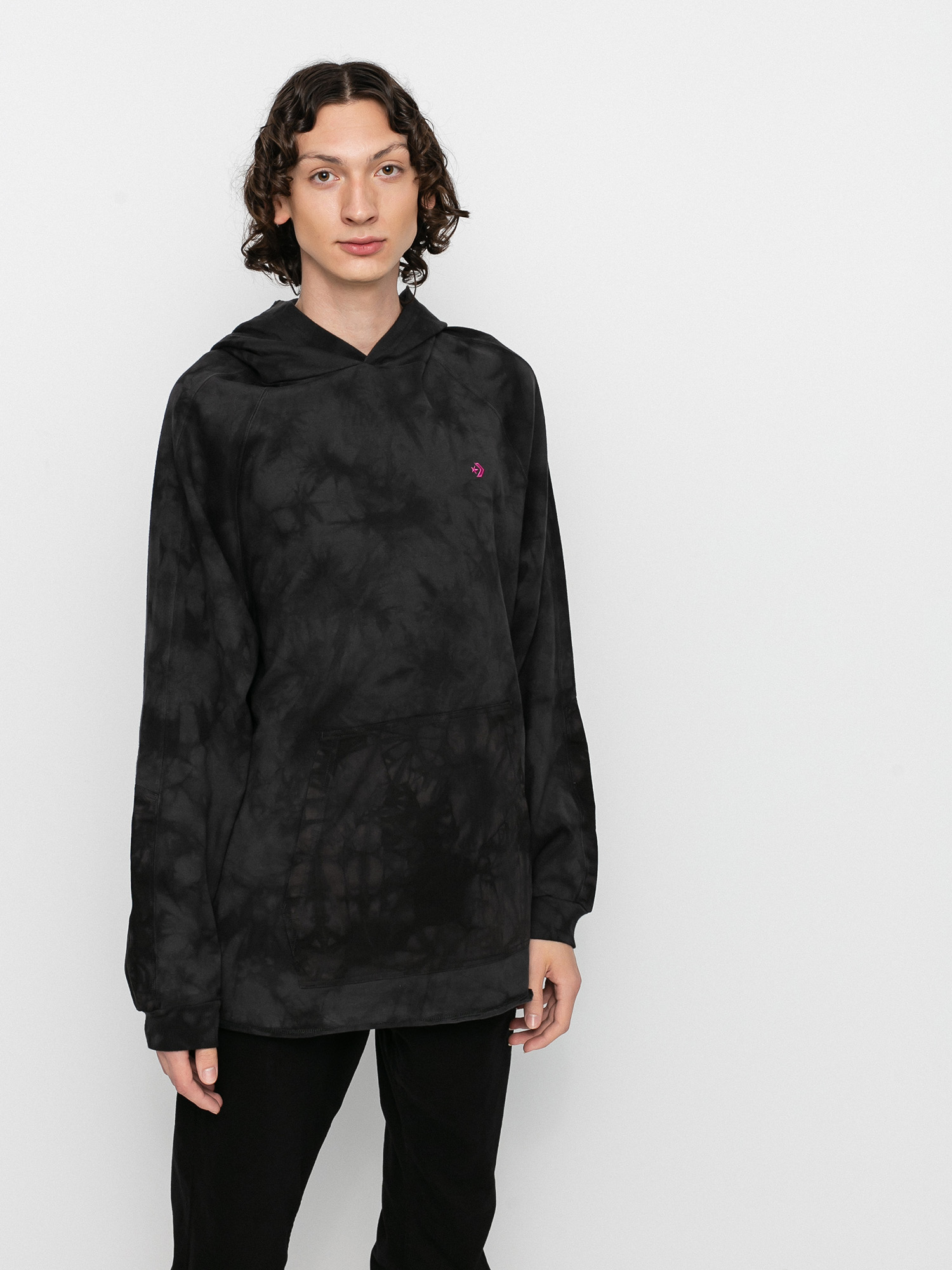 Converse Marble HD Kapucnis pulóver (converse black)