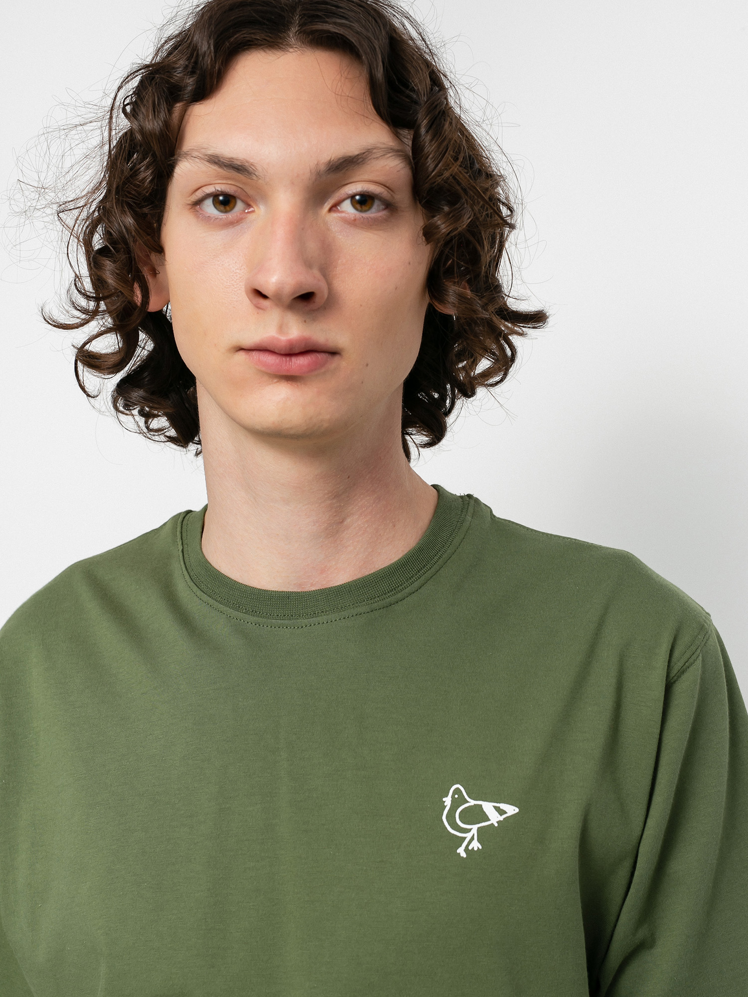 Nervous Pigeon póló (army)