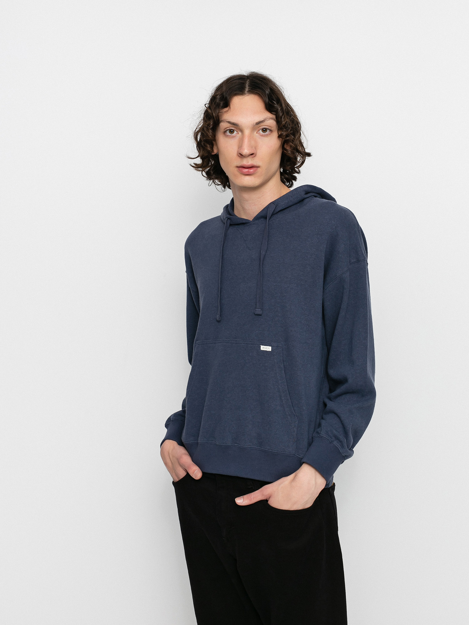 RVCA Noble Hemp HD Kapucnis pulóver (indigo)