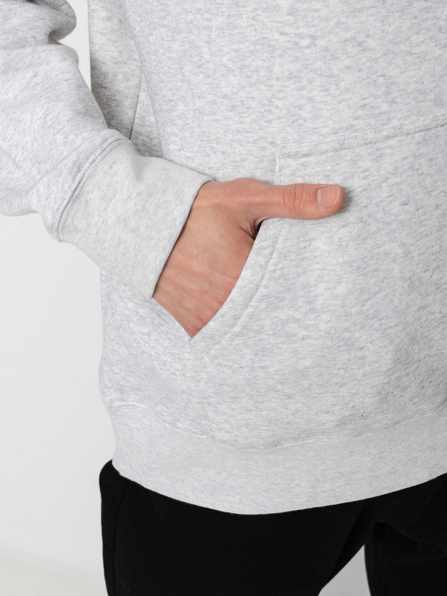 HUF Pushing Daisies TT HD Kapucnis pulóver (athletic heather)