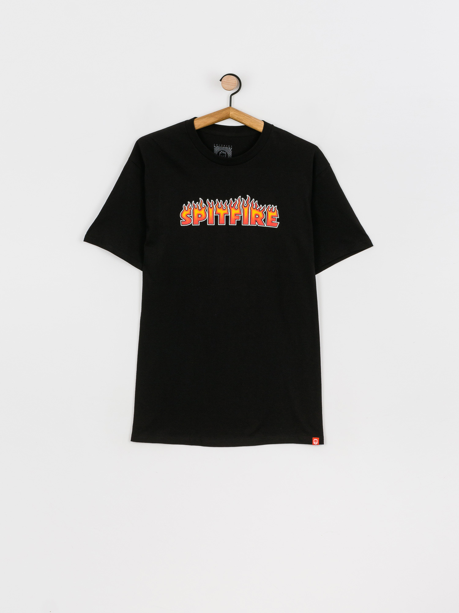 Spitfire Flash Fire póló (black)