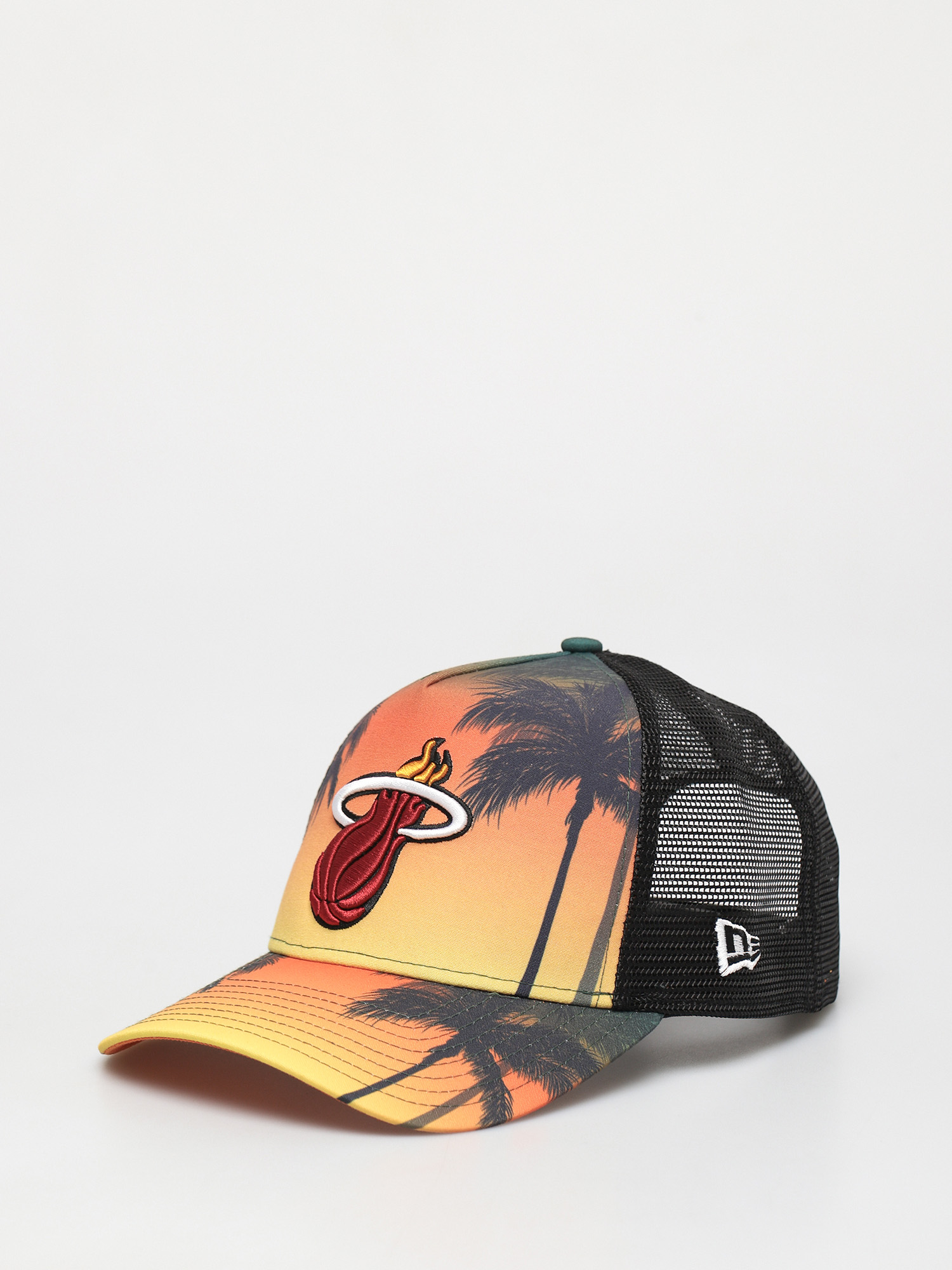 New Era Summer City Trucker Miami Heat Baseball sapka (black)