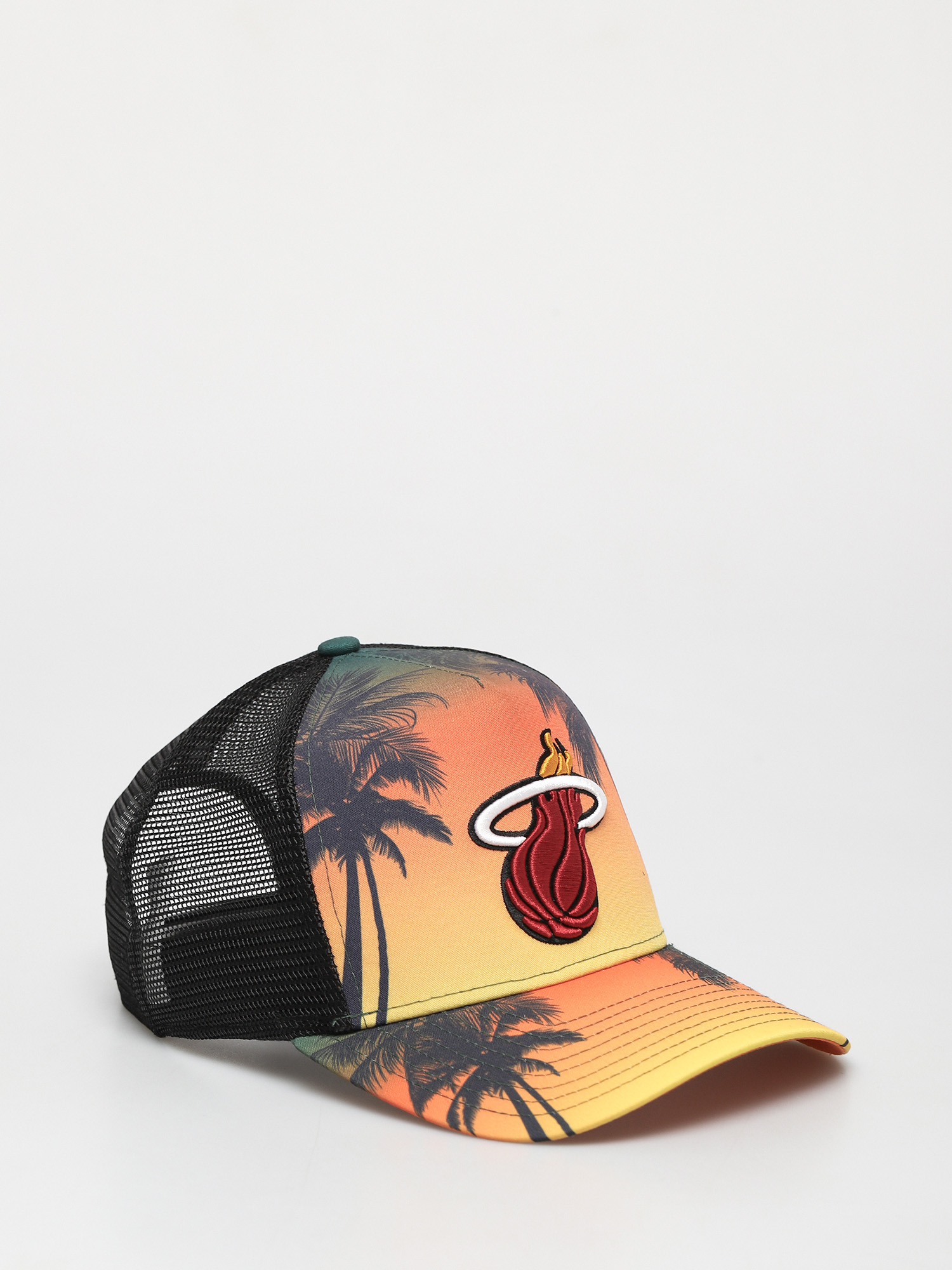 New Era Summer City Trucker Miami Heat Baseball sapka (black)