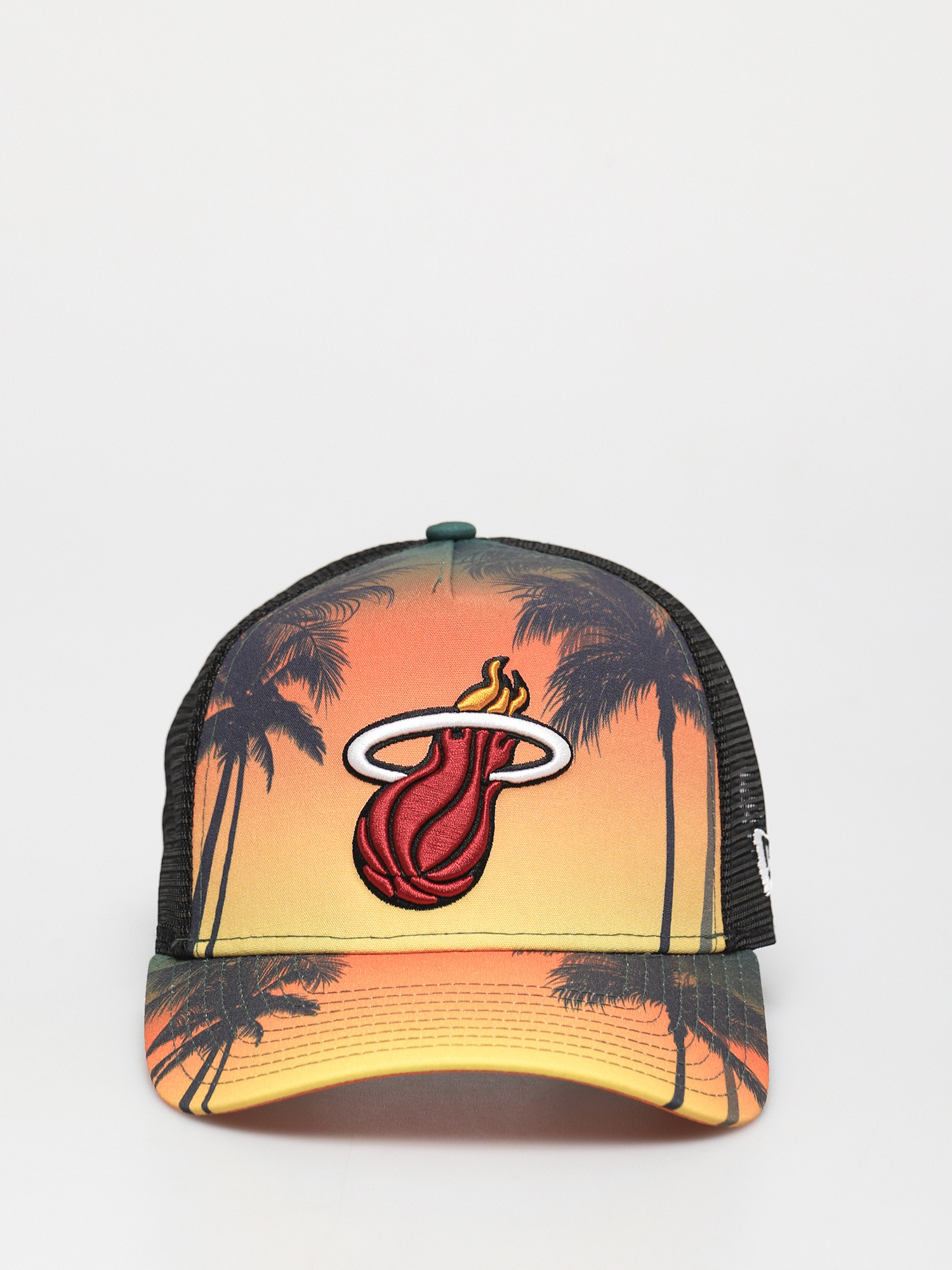 New Era Summer City Trucker Miami Heat Baseball sapka (black)