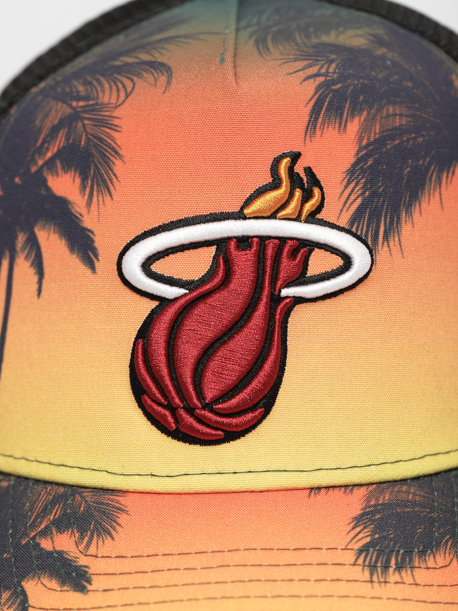 New Era Summer City Trucker Miami Heat Baseball sapka (black)