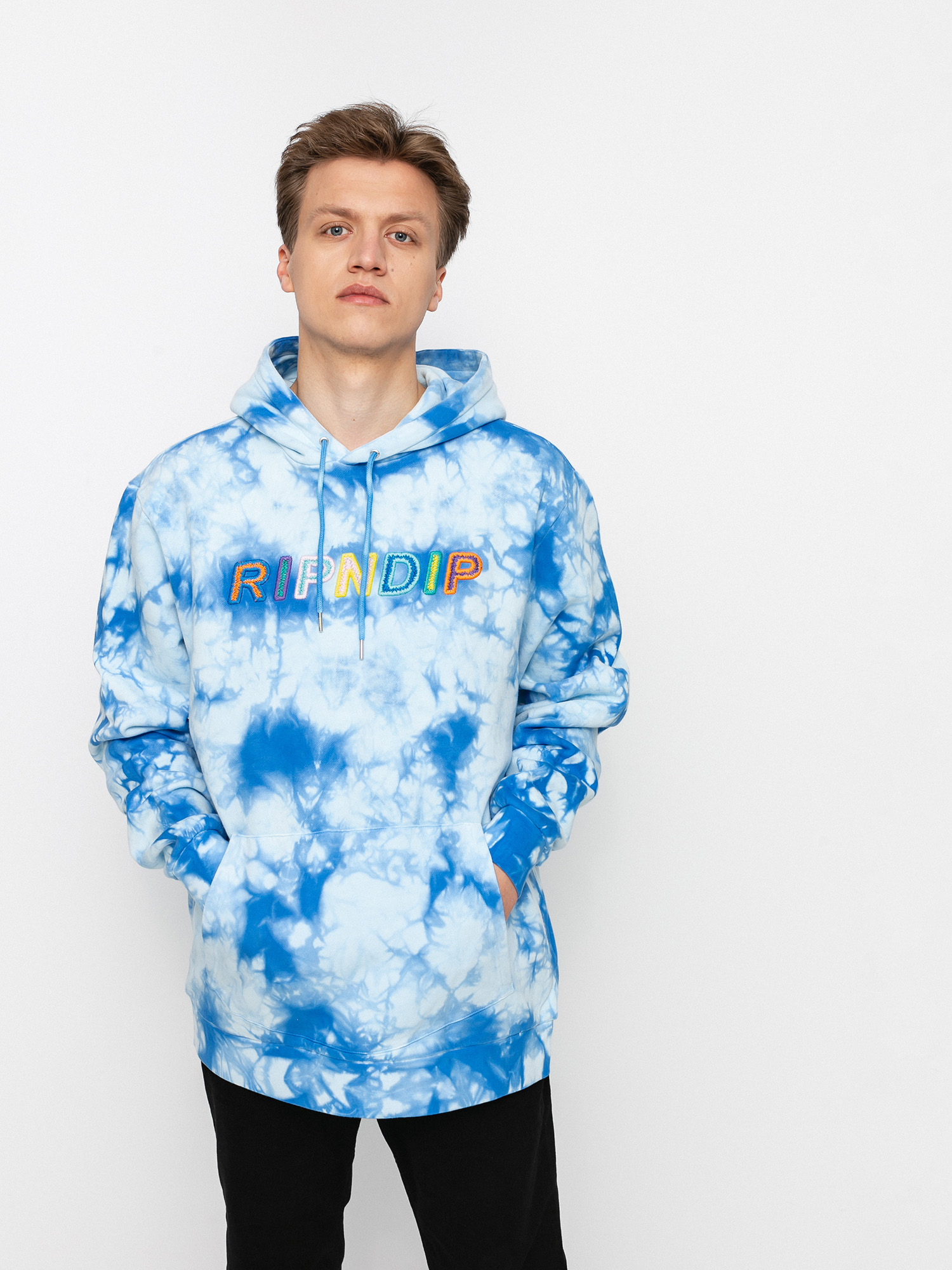 RipNDip Prisma HD Kapucnis pulóver (blue lightning wash)