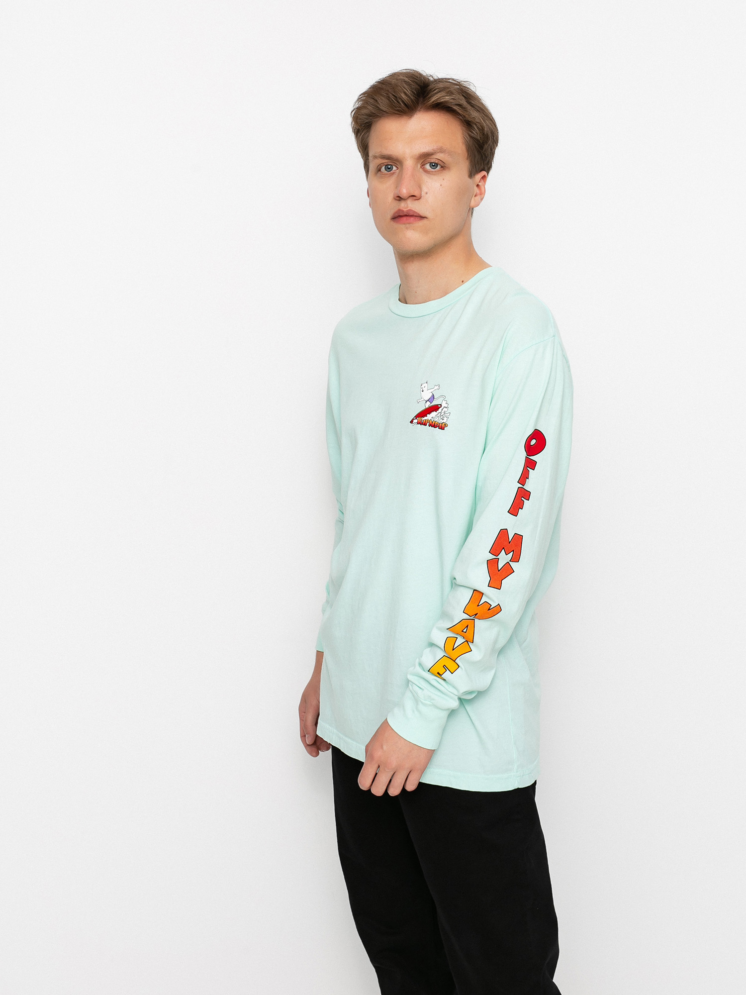 RipNDip Off My Wave Hosszú ujjú felső (aqua)