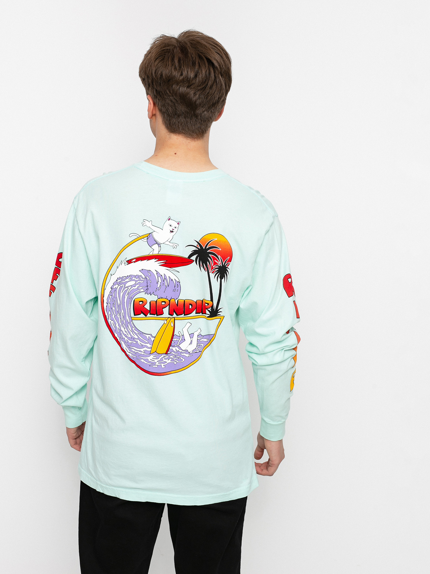 RipNDip Off My Wave Hosszú ujjú felső (aqua)