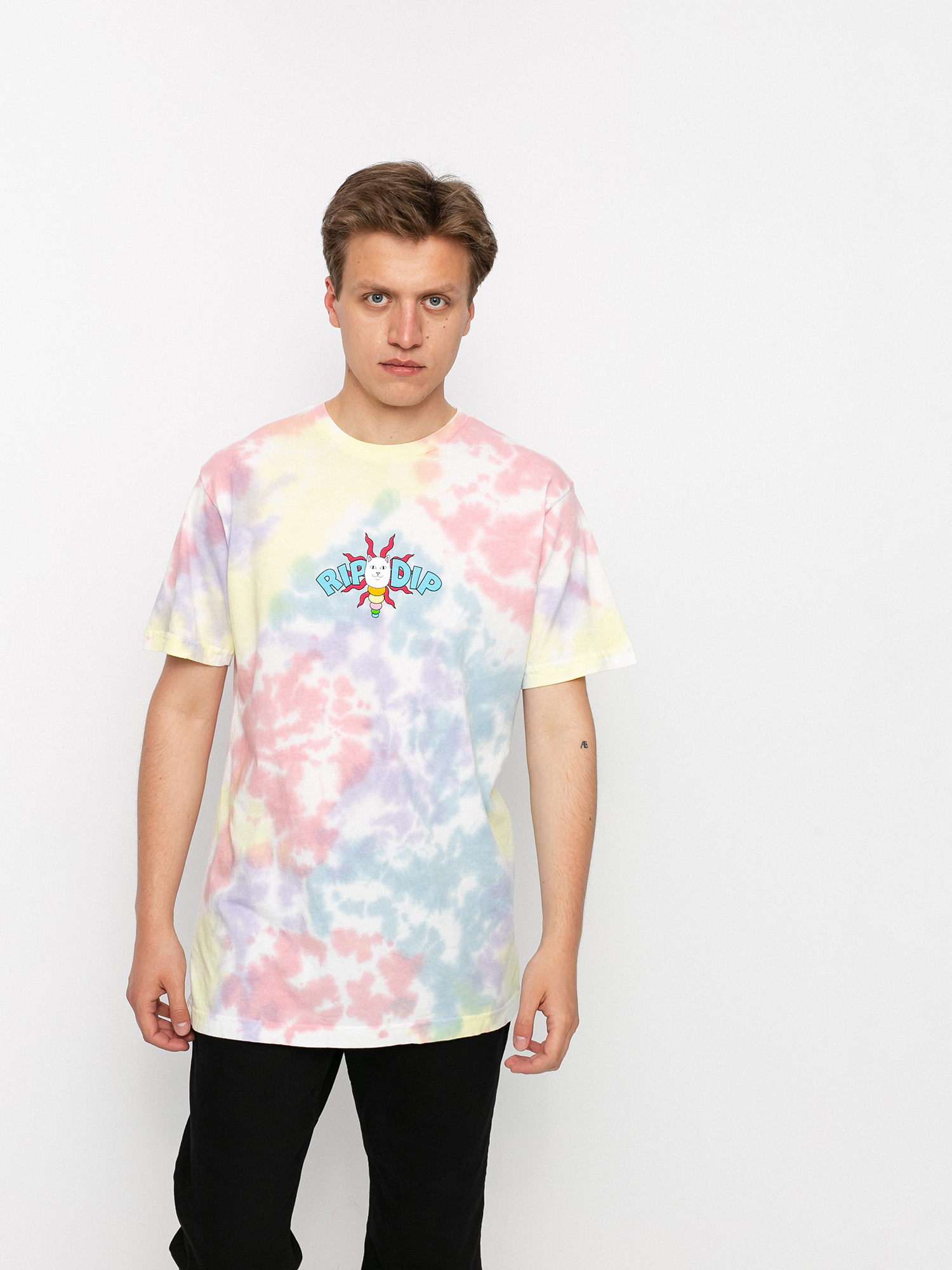 RipNDip Etheral póló (peach & lavender tie dye)