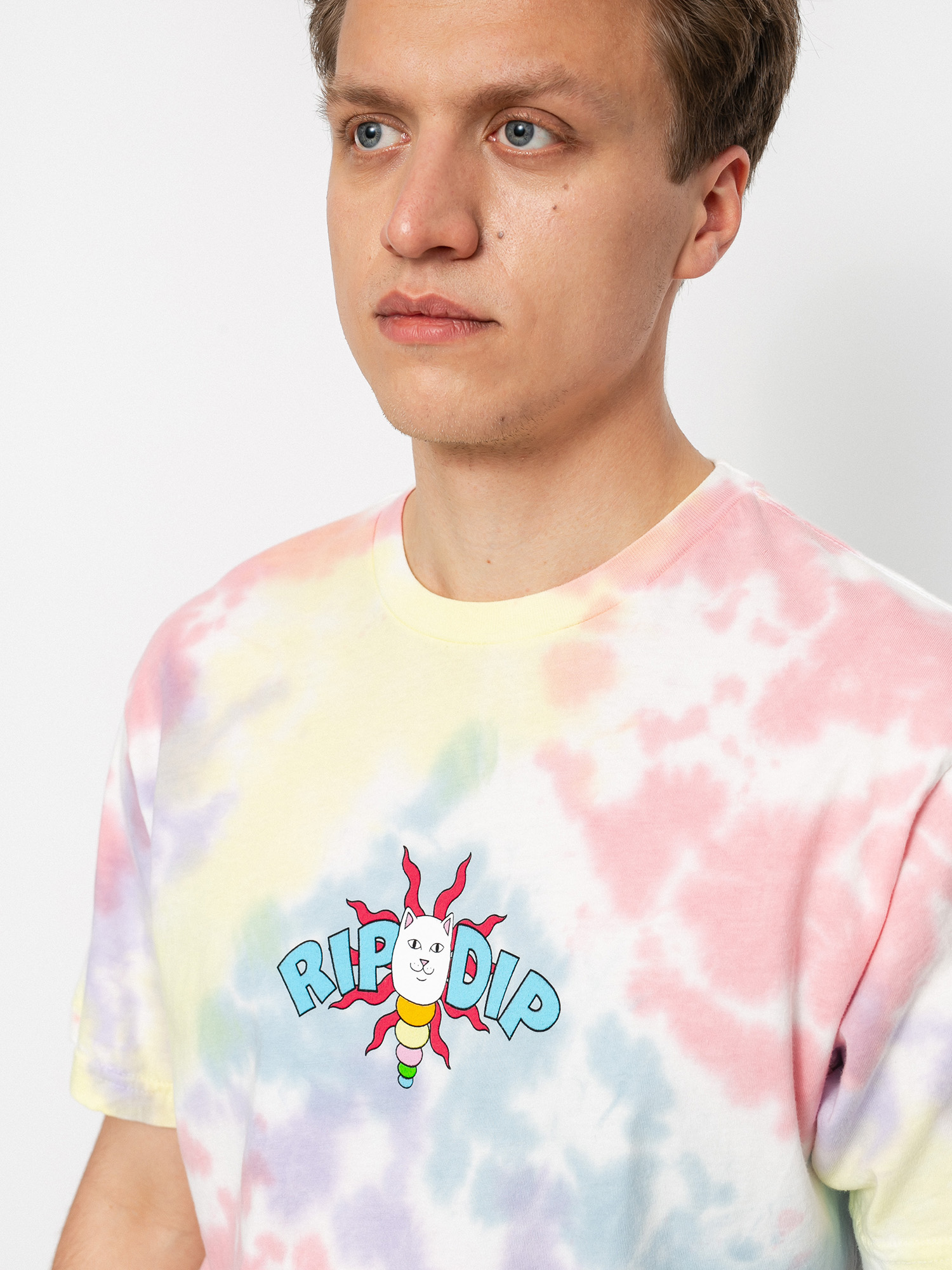 RipNDip Etheral póló (peach & lavender tie dye)