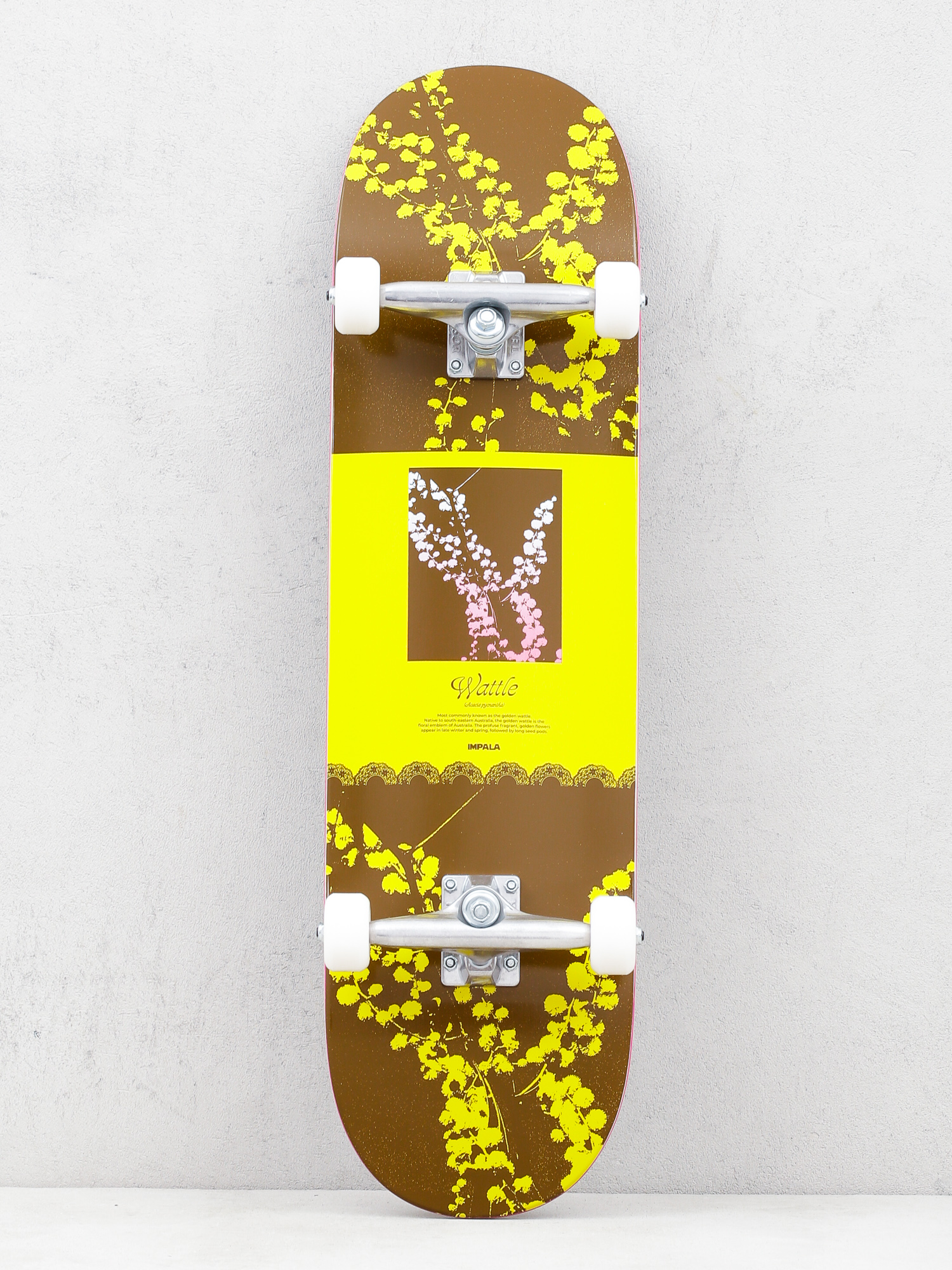 Impala Blossom Skateboard Komplett gördeszka (wattle)