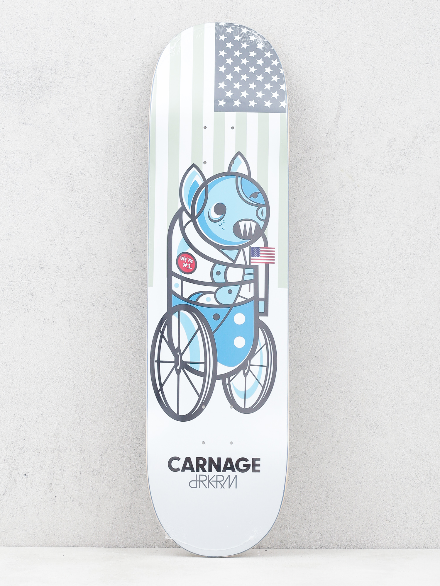 Darkroom Carnage Gördeszka lap (white//blue)