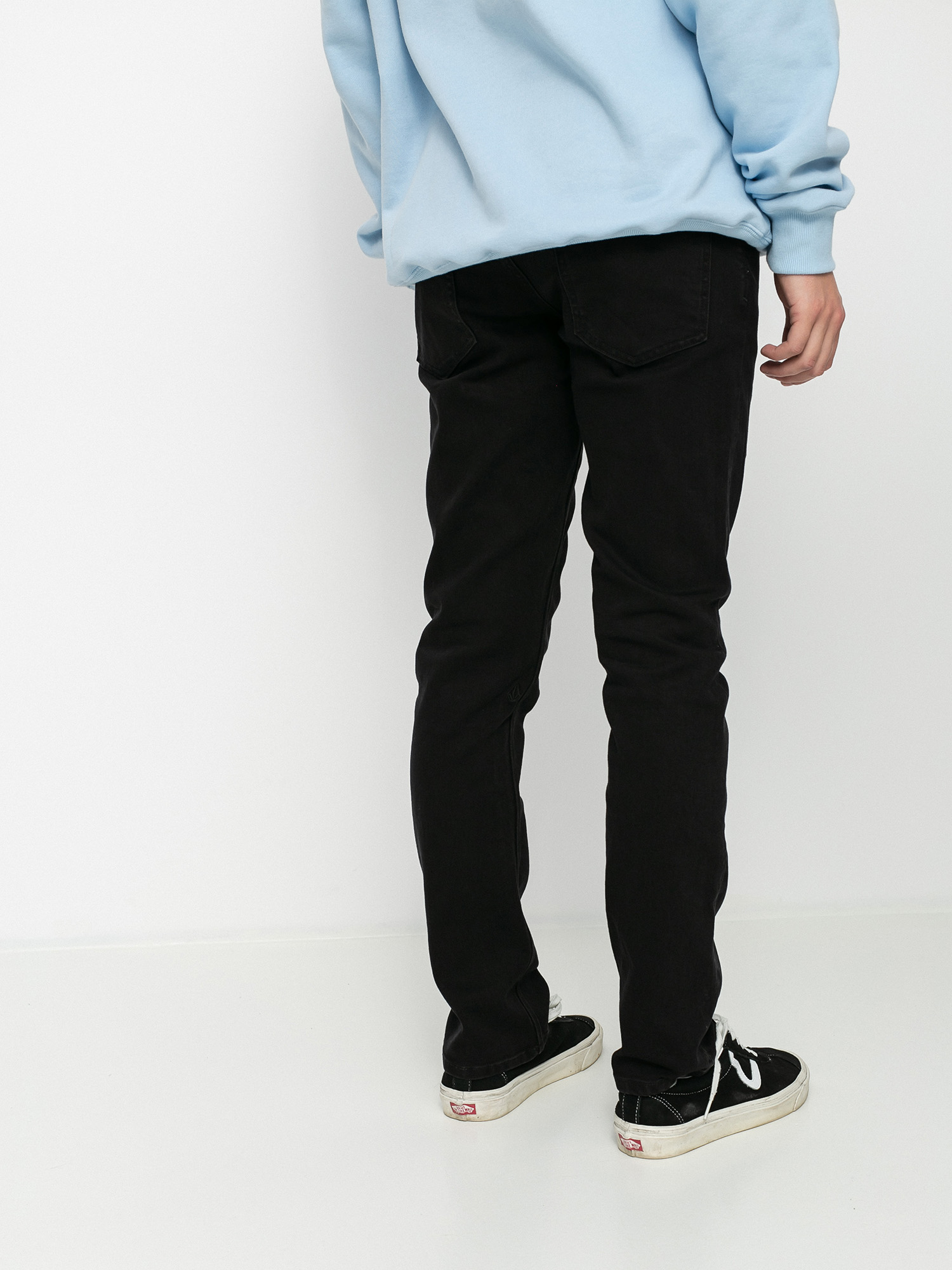 Volcom Vorta Denim Kisnadrág (black out)