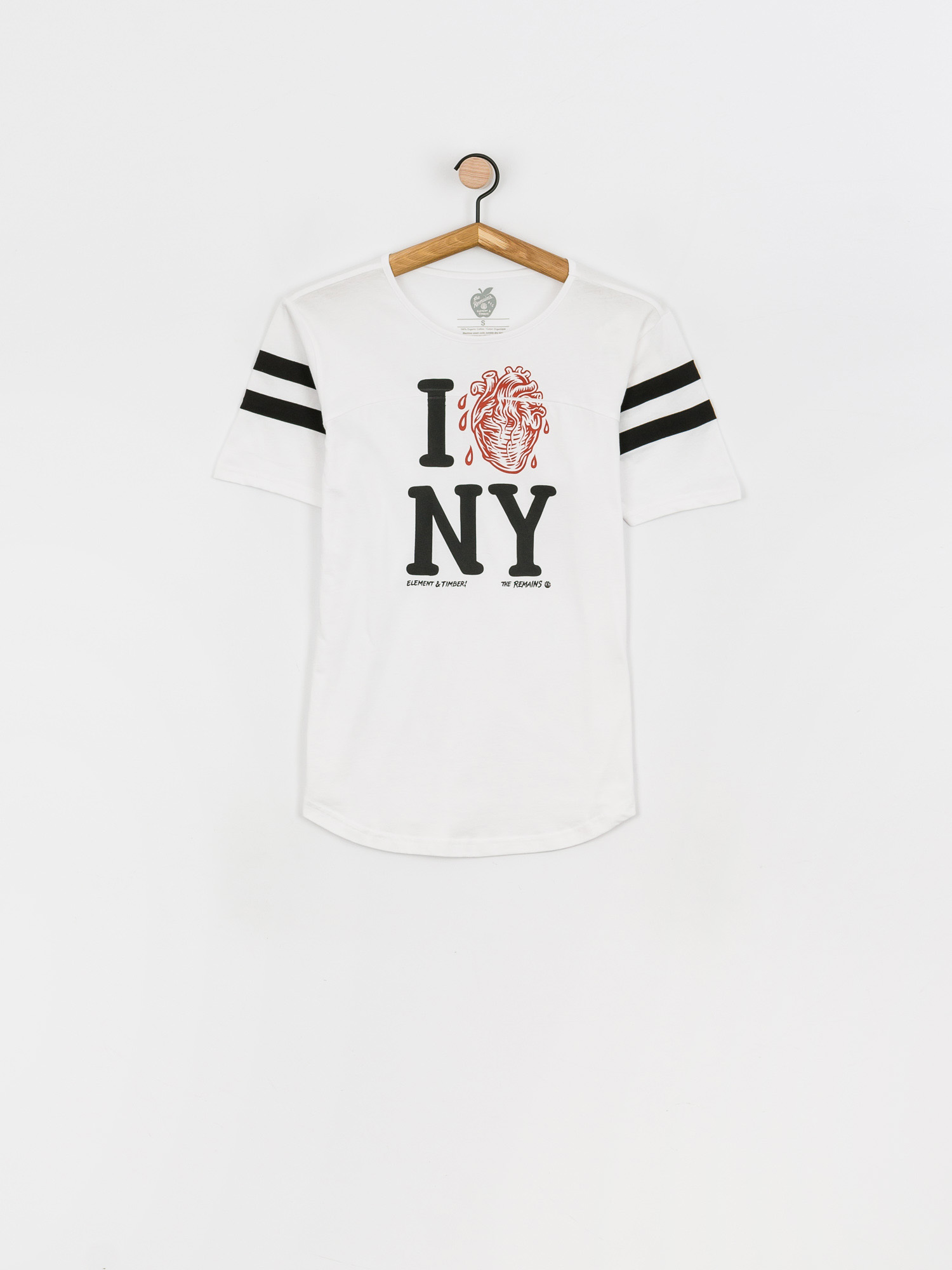 Element I Heart Football póló Wmn (optic white)