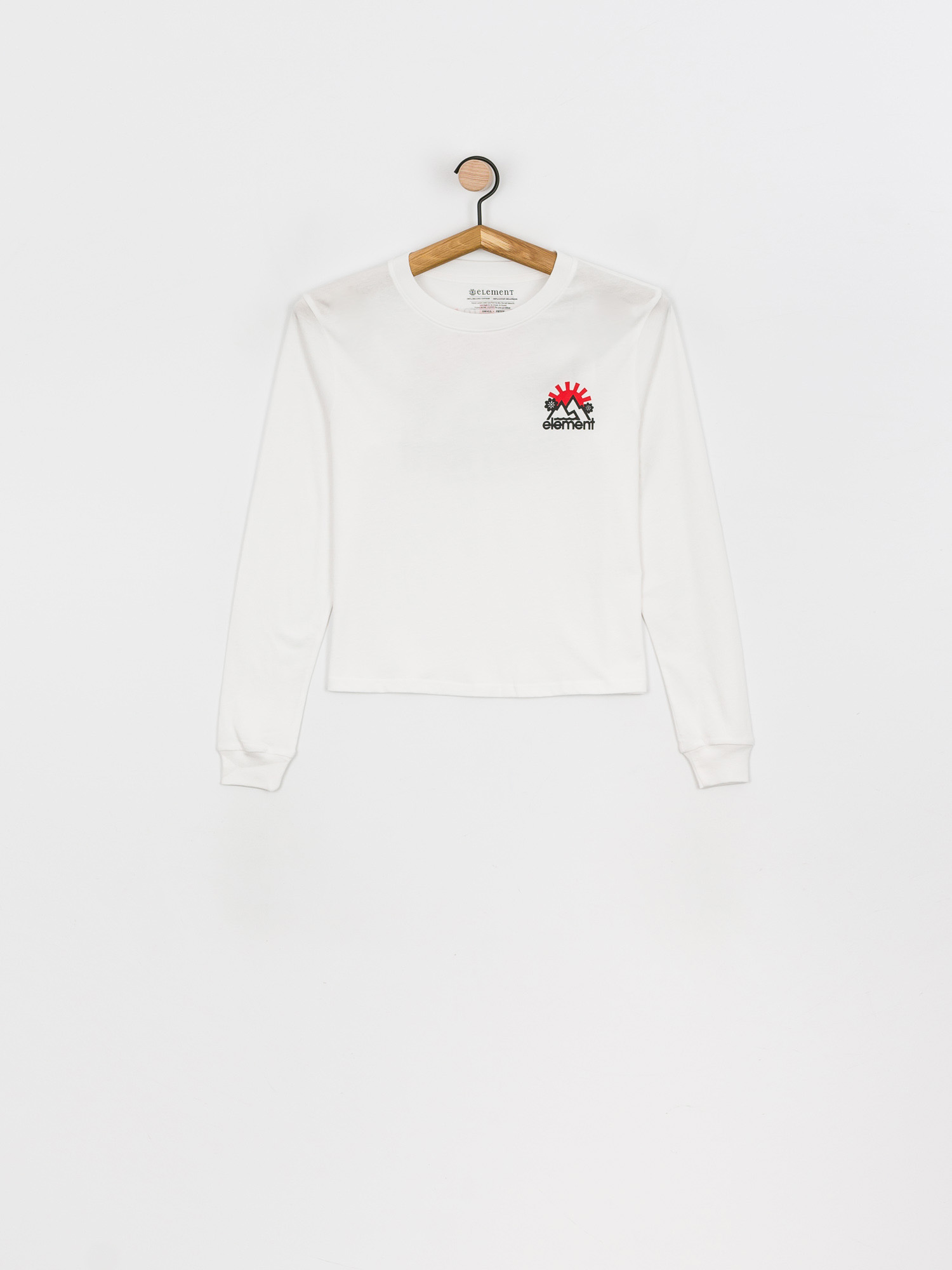 Element Rising Crop Hosszú ujjú felső Wmn (white)