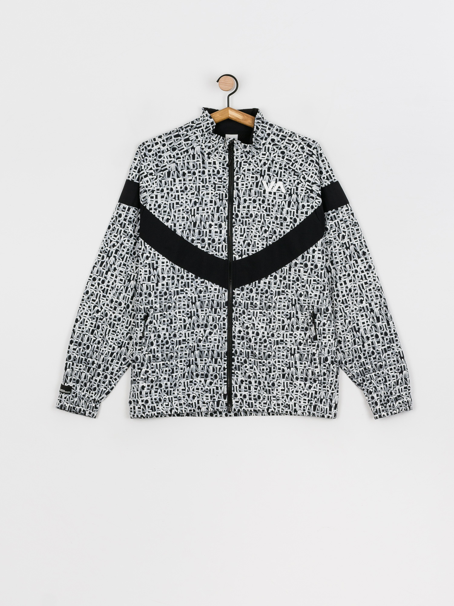 RVCA Bedwin Ipfu Track Dzseki (black print)