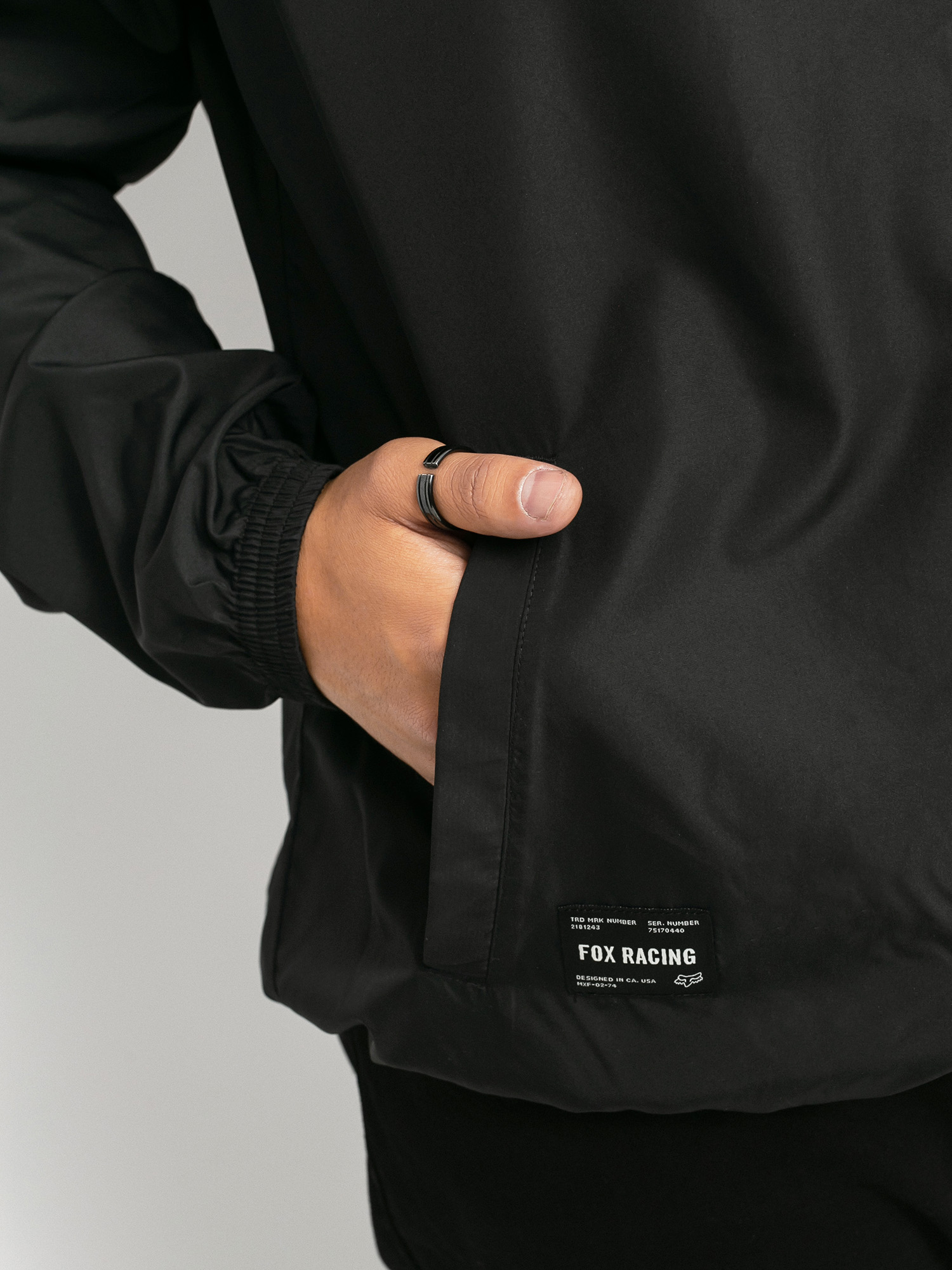 Fox Nomad Windbreaker Dzseki (blk)