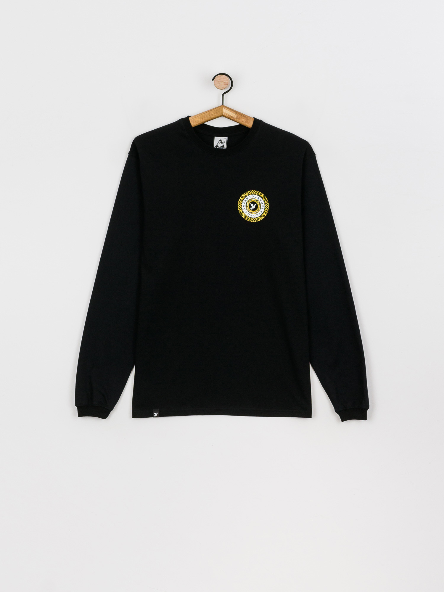 Nervous Swirl Hosszú ujjú felső (black)