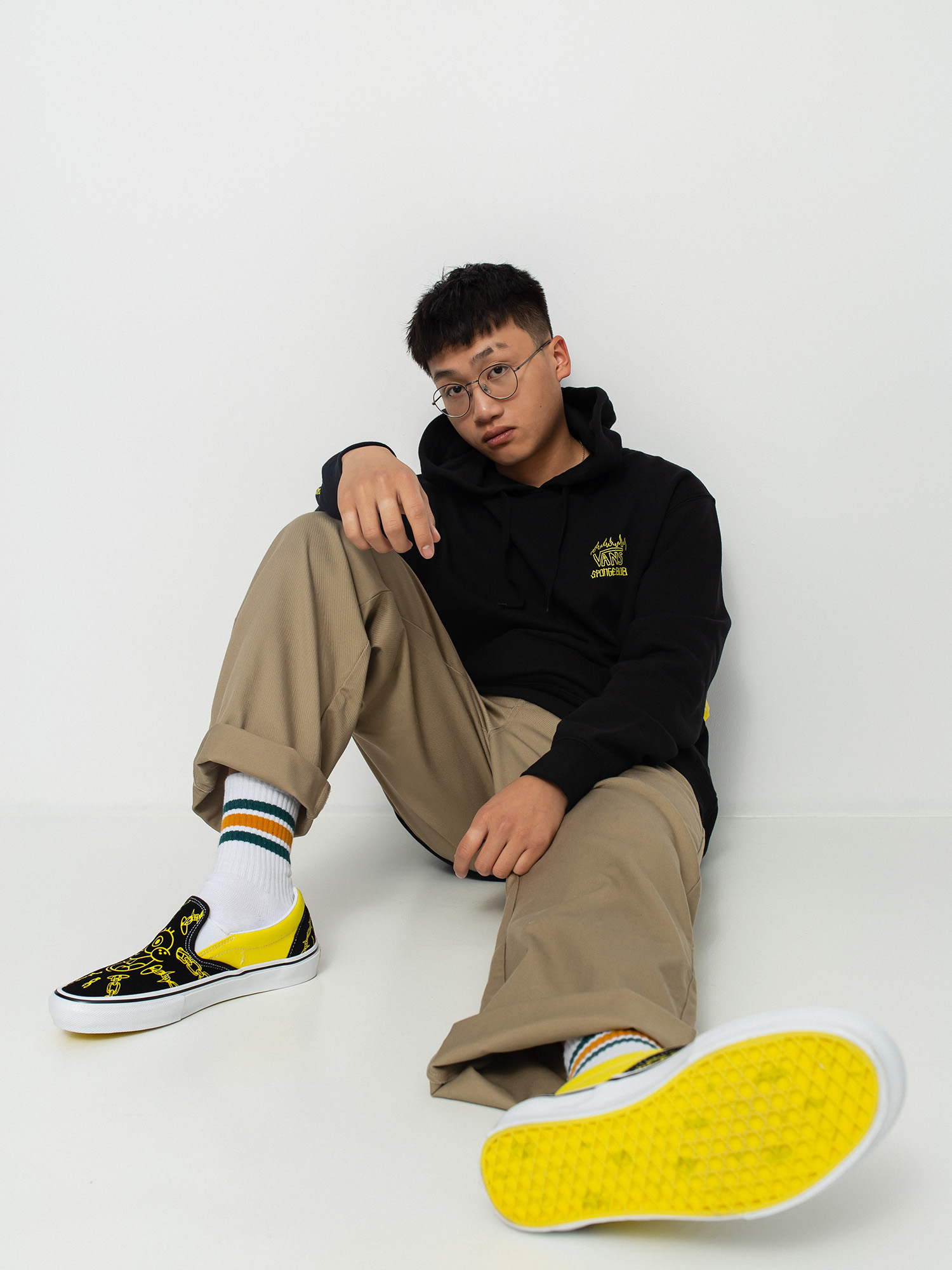 Vans X Spongebob Skull Po Pulóver (spongebob/gigliotti)