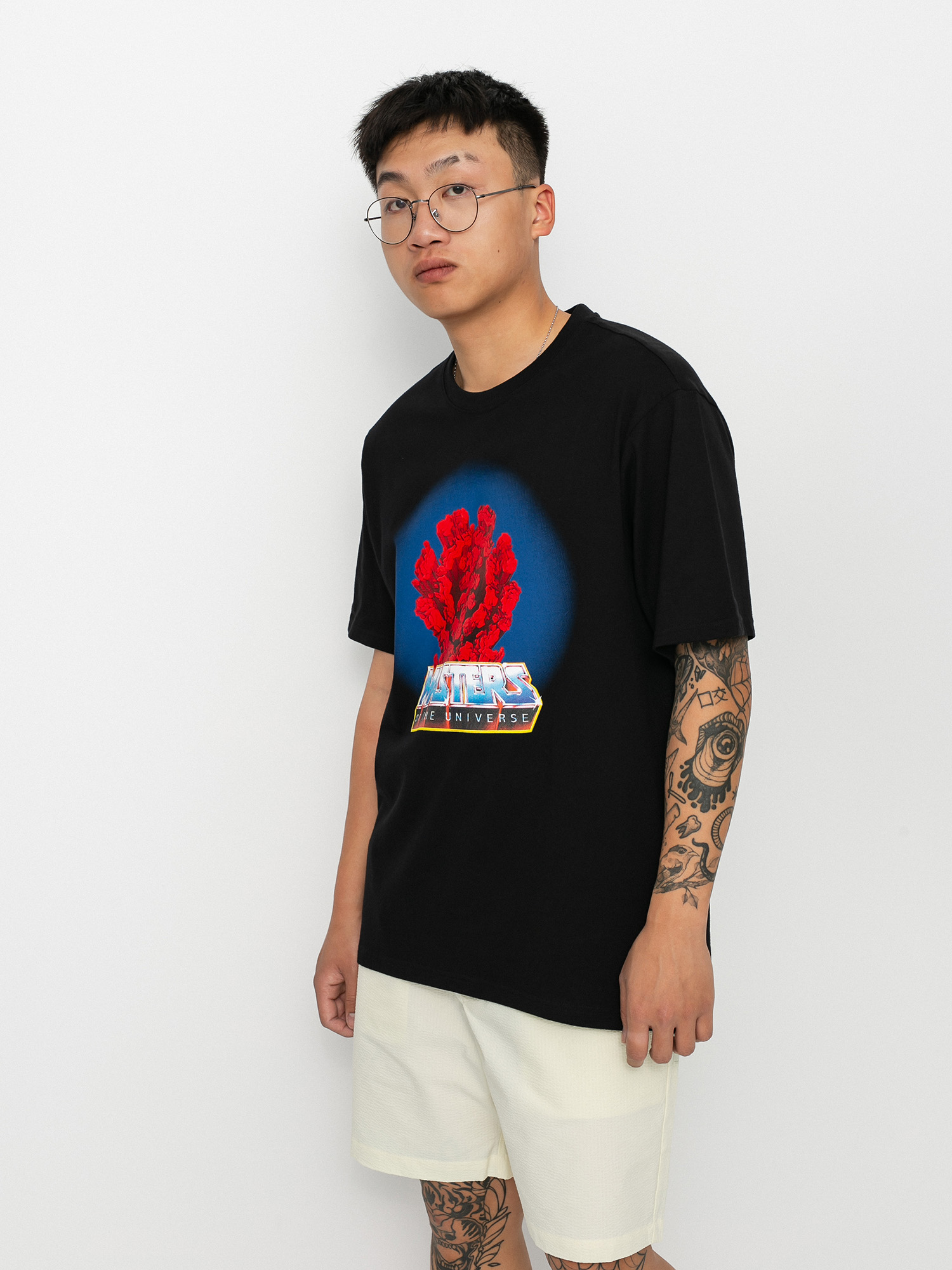 Element Motu Lava Rocks póló (flint black)