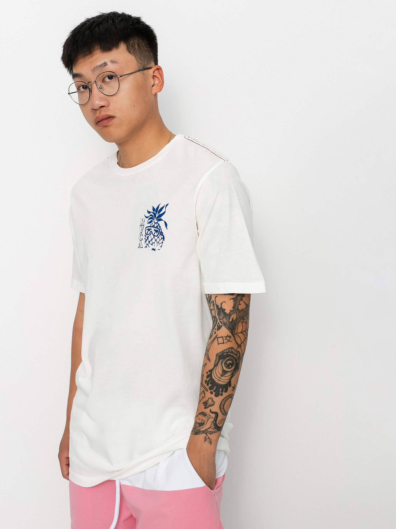 RVCA Aloha Shop póló (antique white)