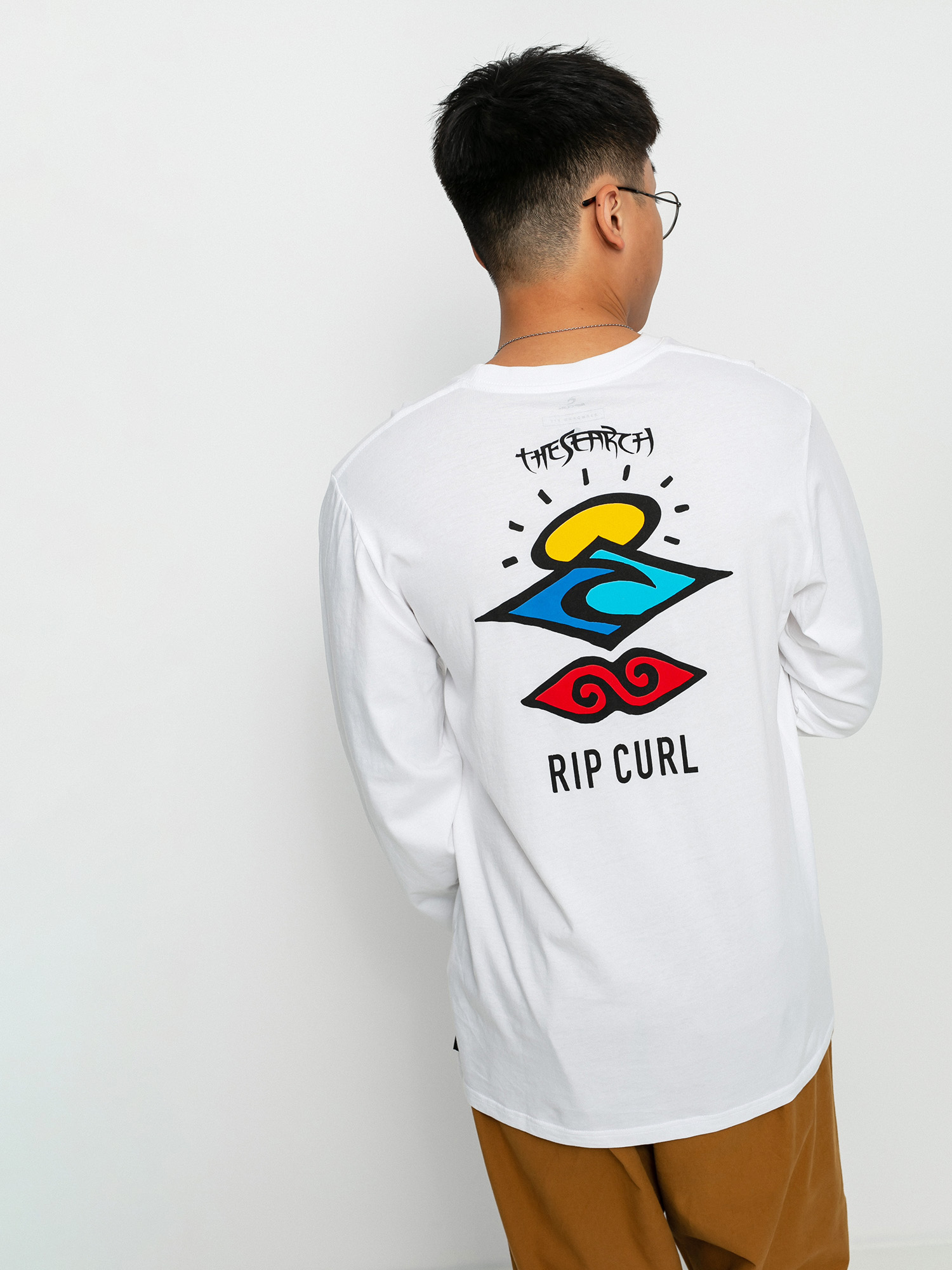Rip Curl Search hosszú ujjú póló (white)