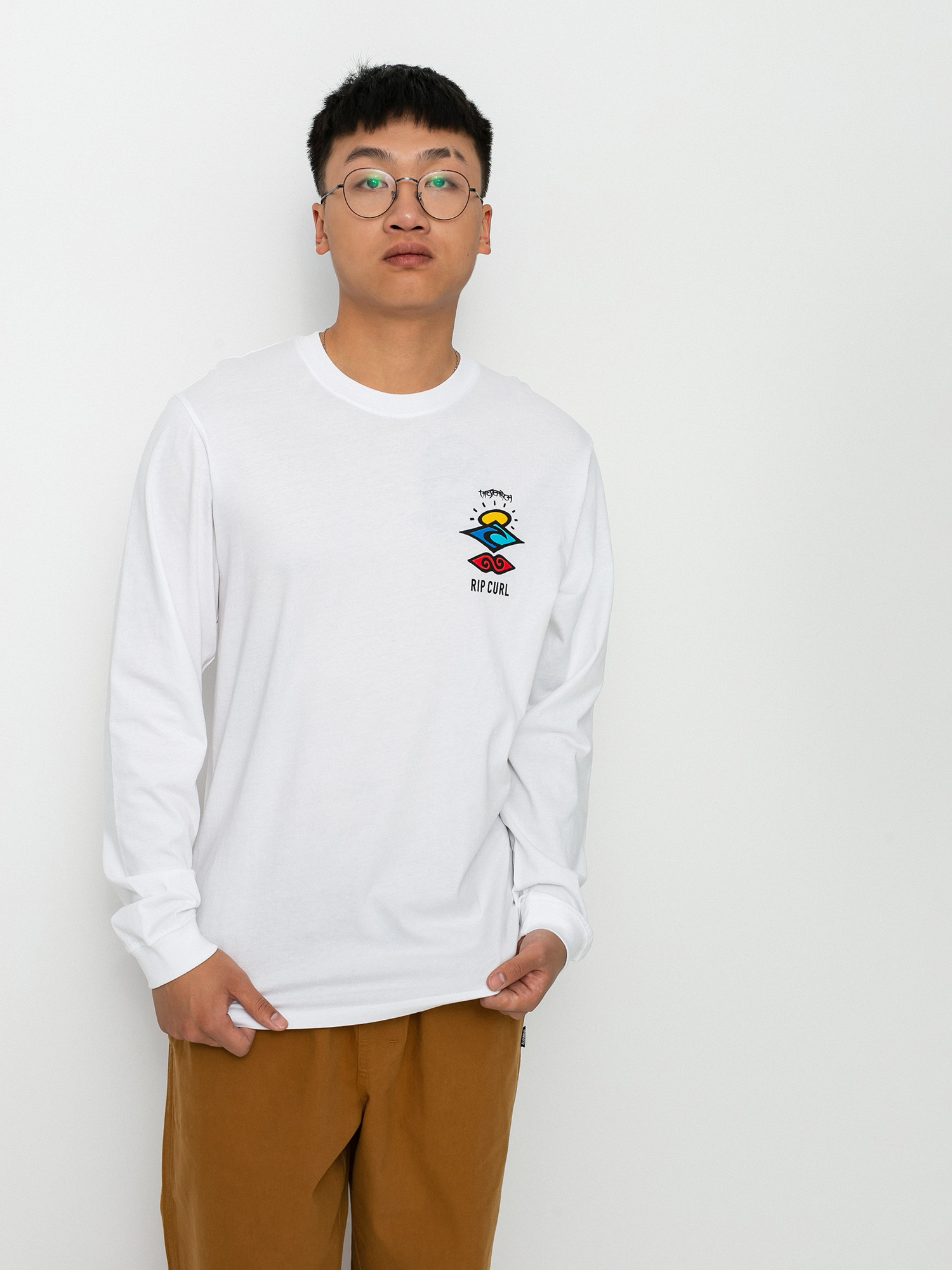 Rip Curl Search hosszú ujjú póló (white)