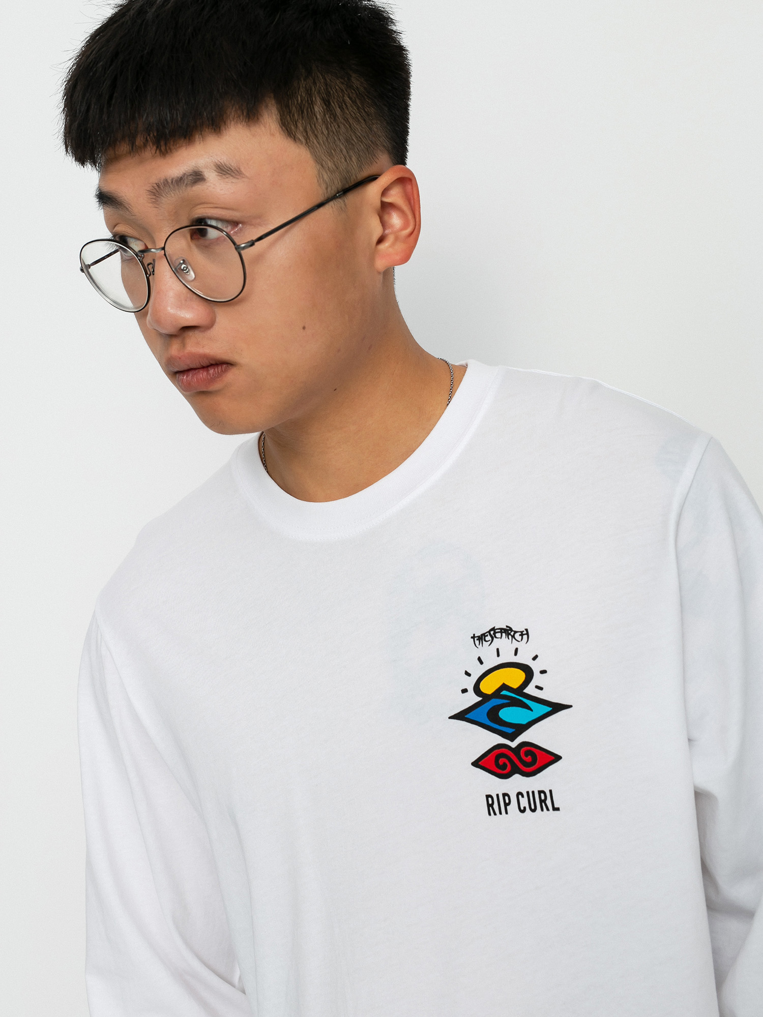 Rip Curl Search hosszú ujjú póló (white)