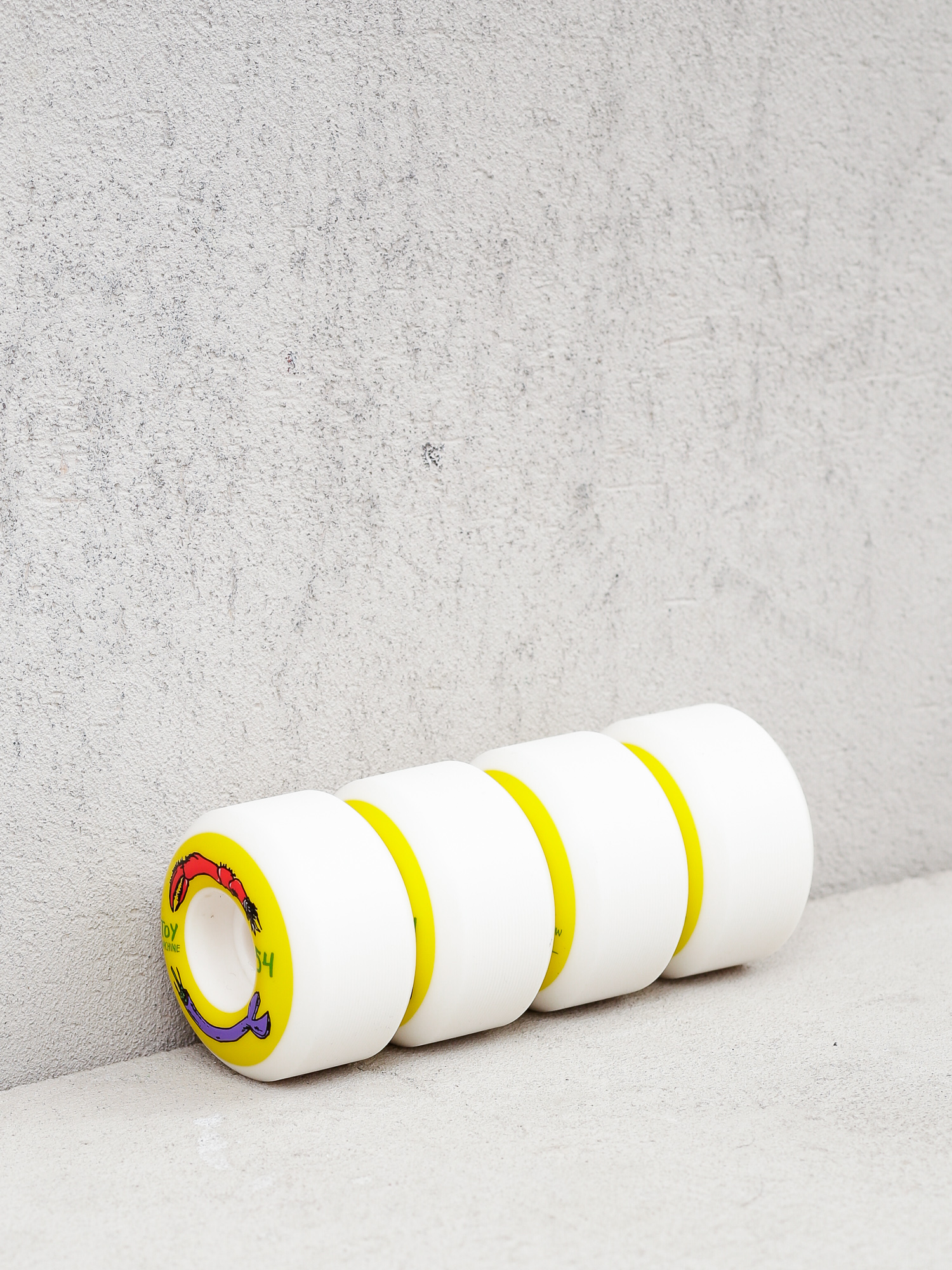 Toy Machine Severed Gördeszka kerék (white/yellow)