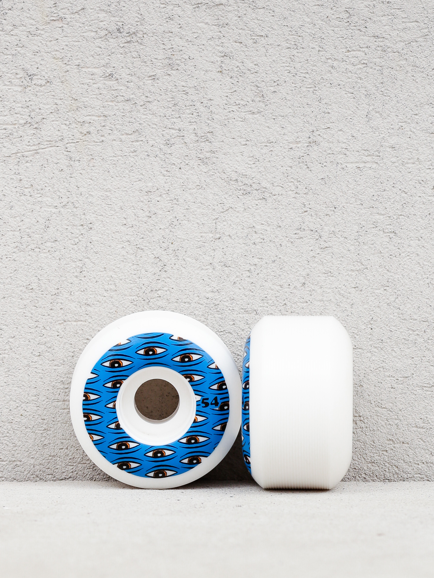 Toy Machine All Seeing Gördeszka kerék (white/blue)