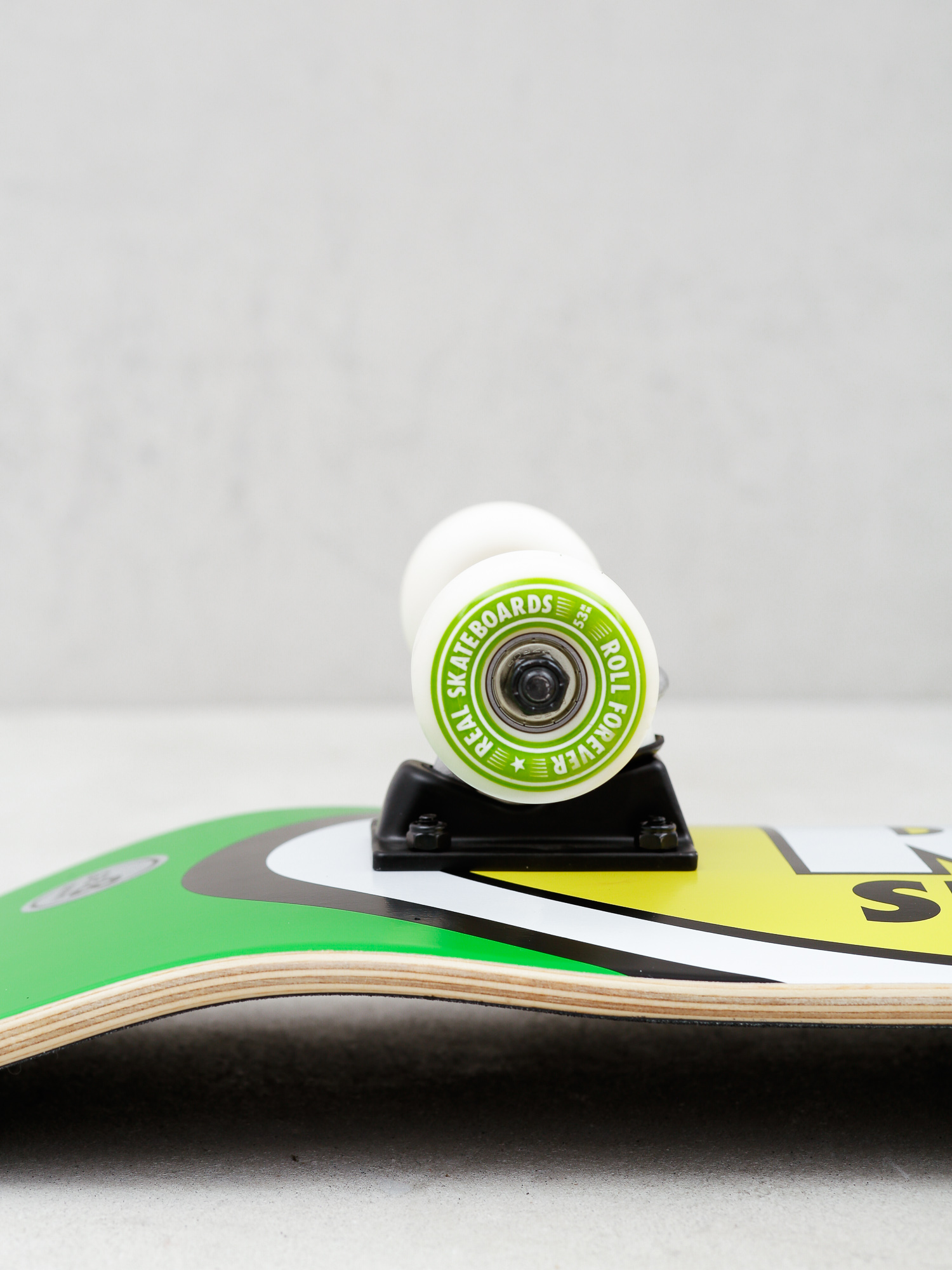 Real Tm Edition Oval Komplett gördeszka (green/yellow/red)