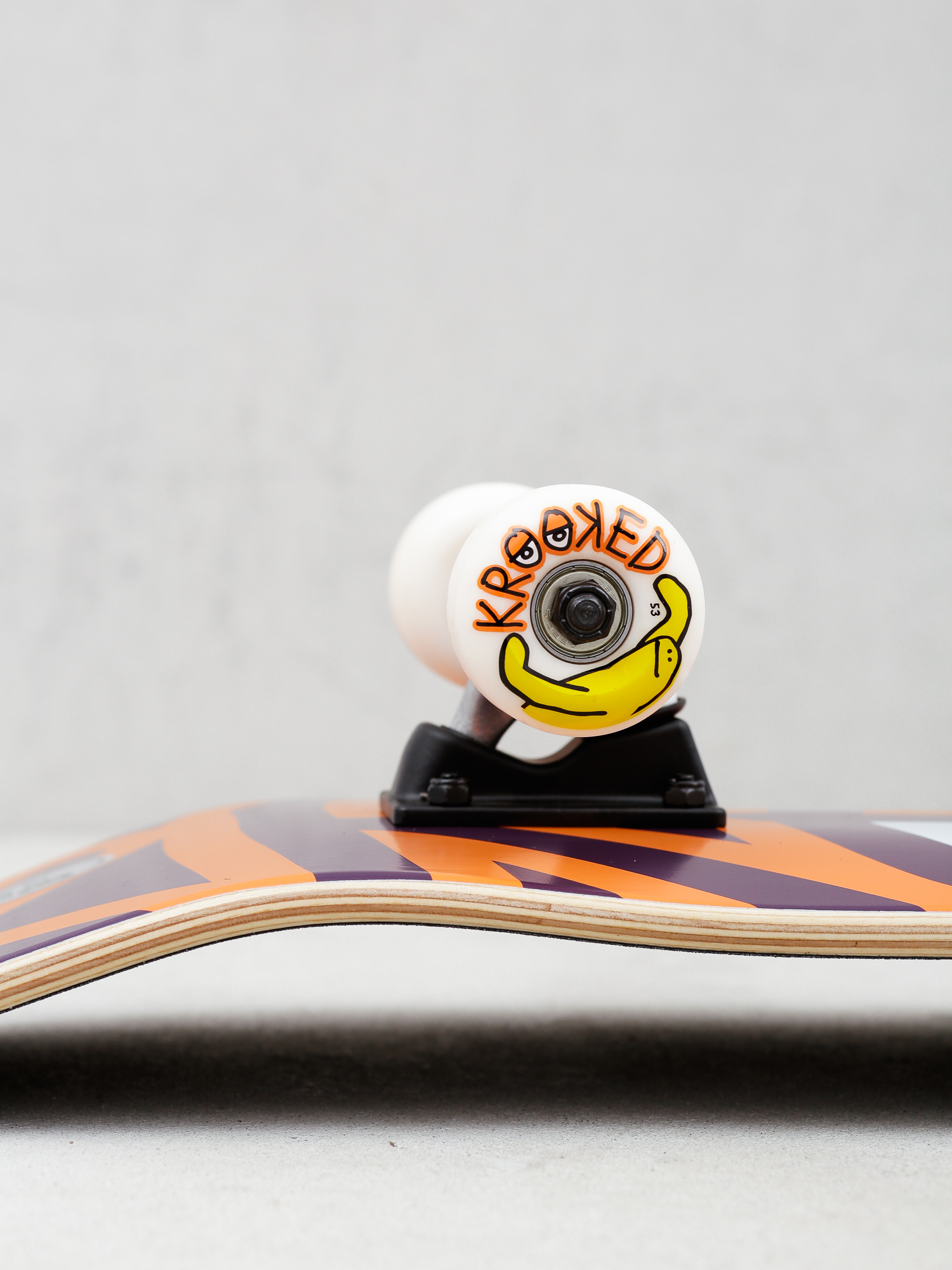 Krooked Big Eyes Too Komplett gördeszka (orange)